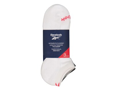 Foto 3 | Calcetas Tines Deportivas Reebok para Mujer 3 Pares