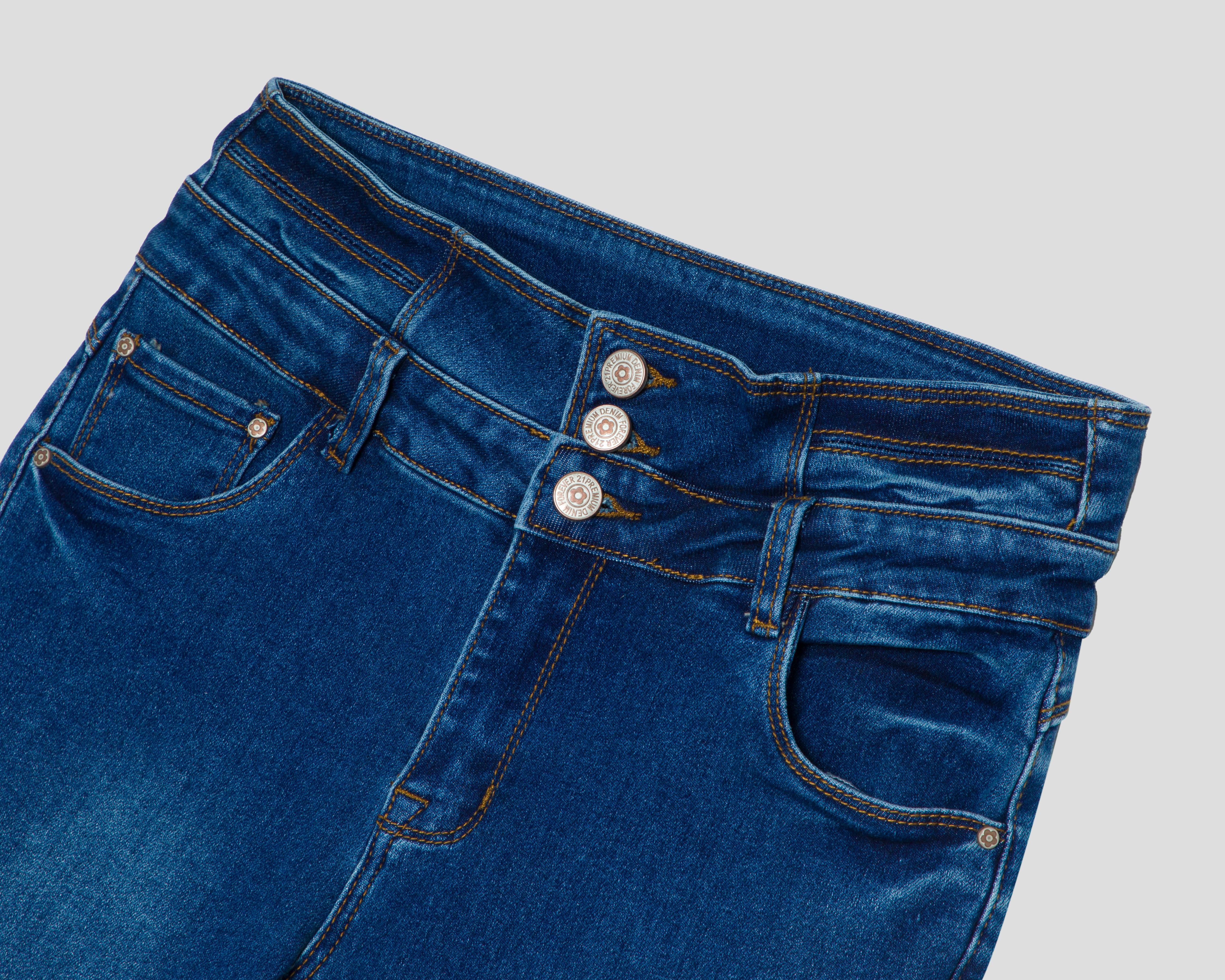 Foto 4 pulgar | Jeans Skinny Forever 21 para Mujer
