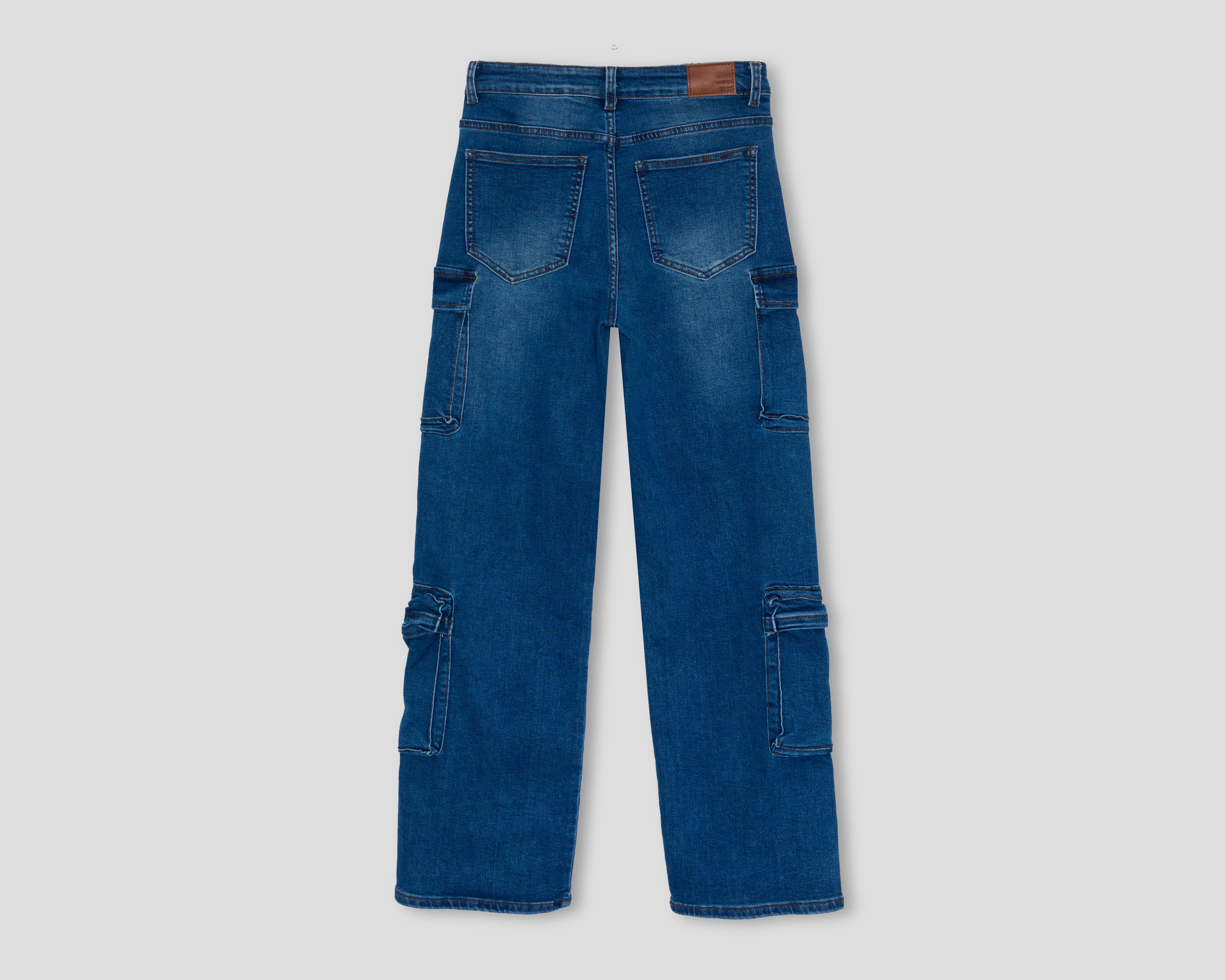 Foto 2 | Jeans Cargo Forever 21 para Mujer