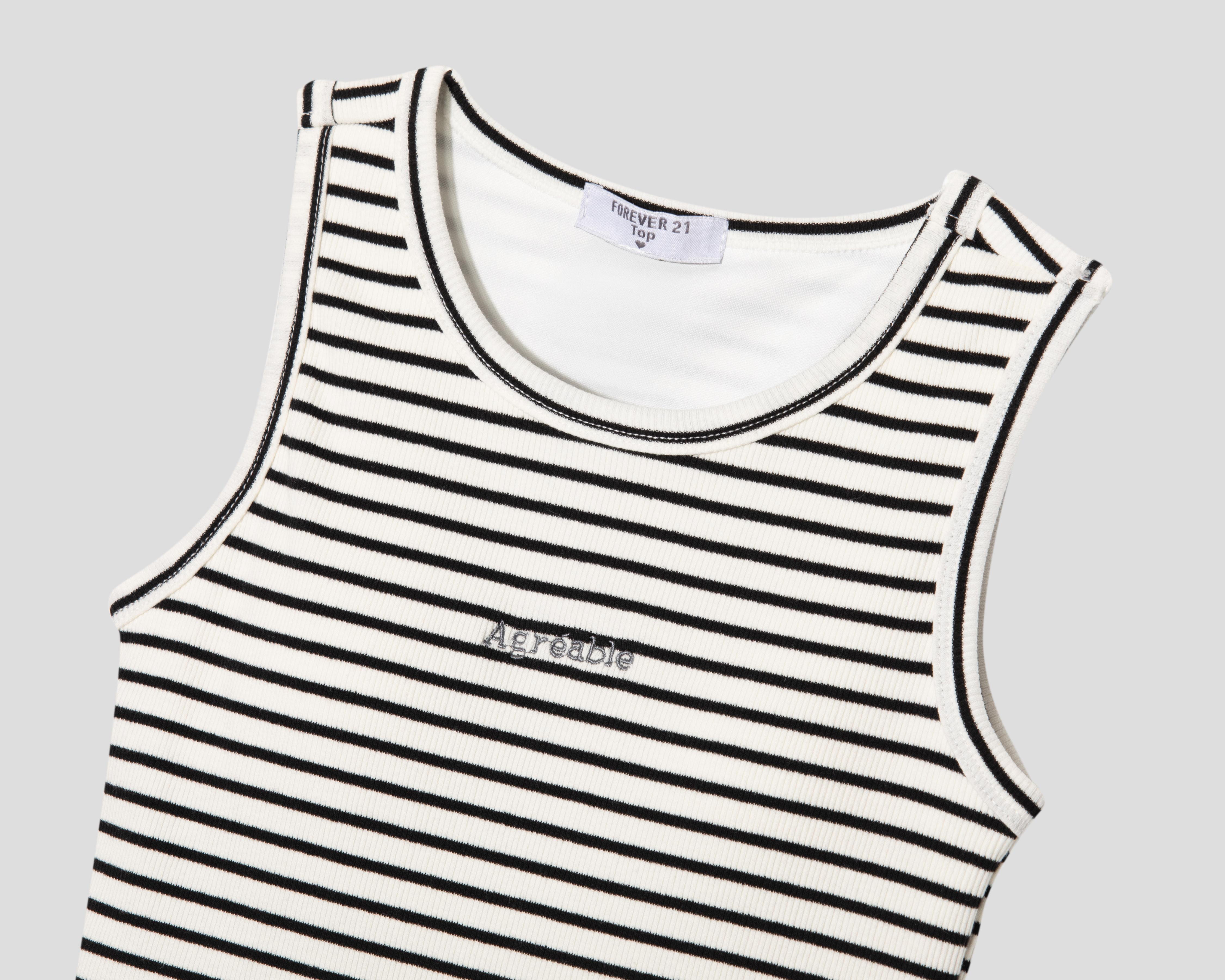 Foto 4 pulgar | Playera sin Mangas Forever 21 para Mujer