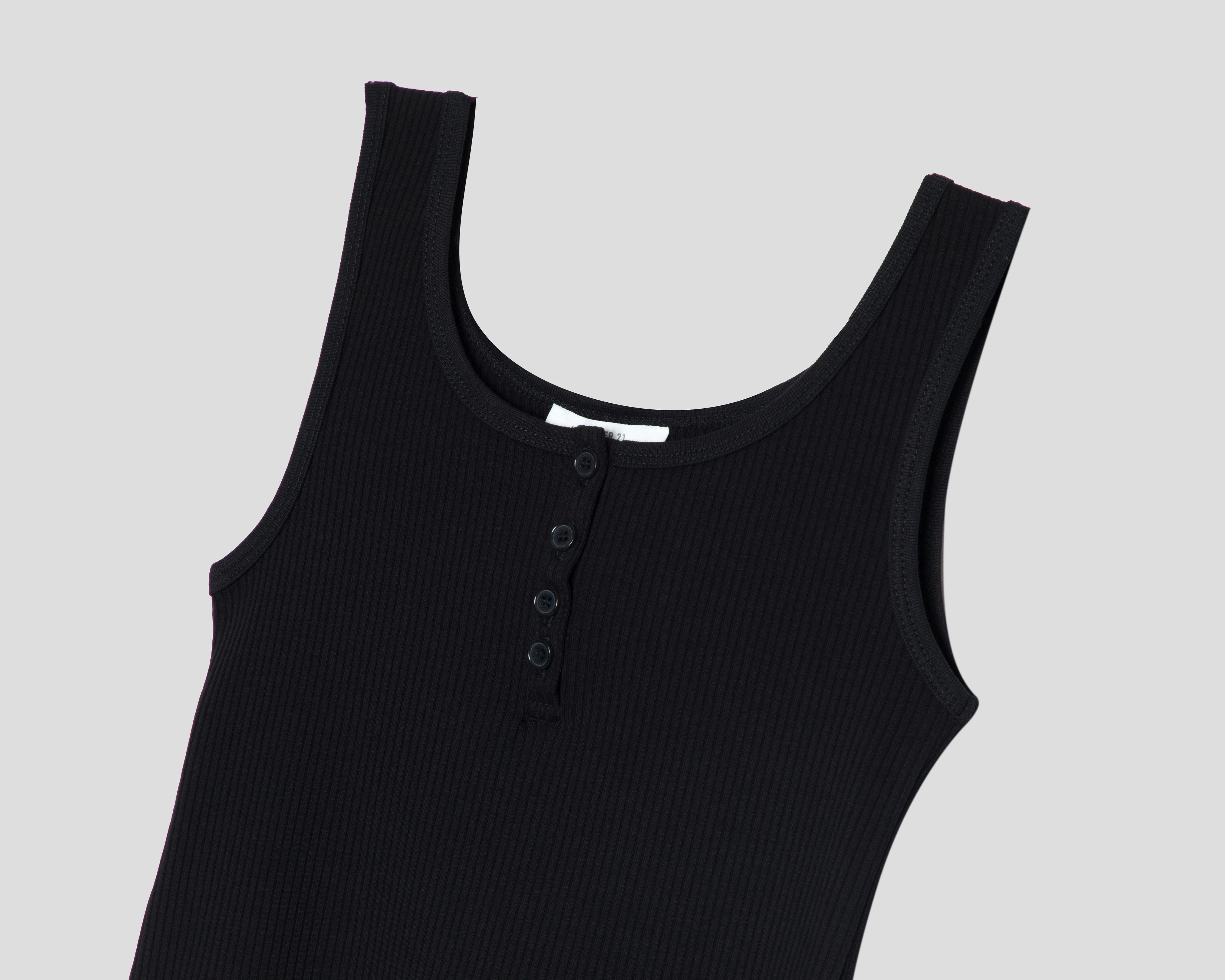 Foto 4 pulgar | Playera Forever 21 sin Mangas para Mujer