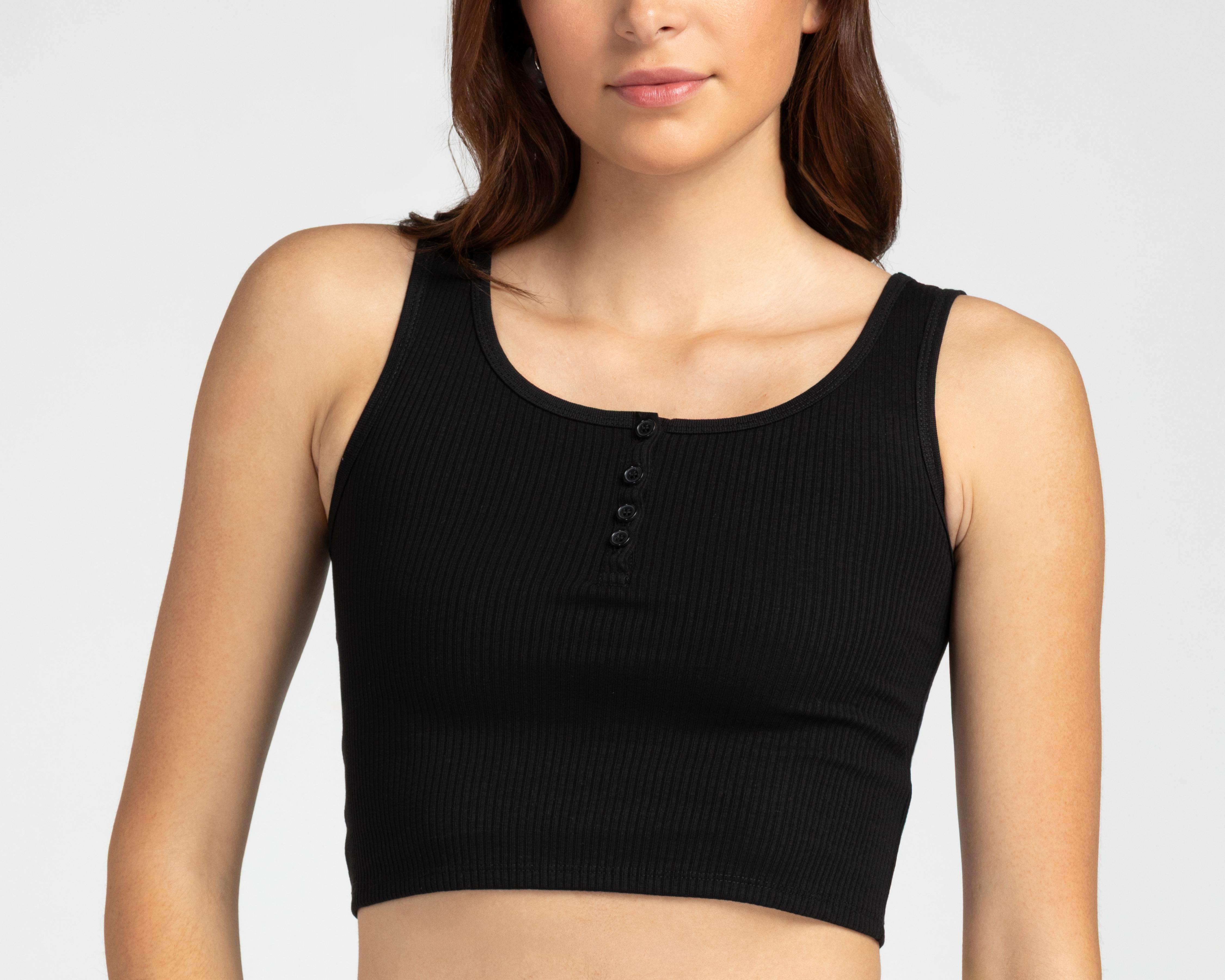 Foto 5 pulgar | Playera Forever 21 sin Mangas para Mujer