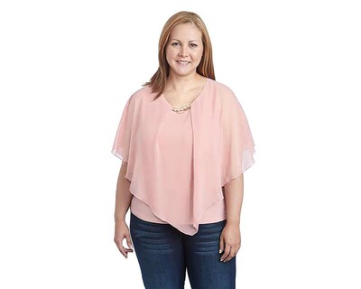 Foto 4 | Blusa Sahara Manga Corta con Collar