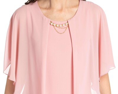 Foto 6 | Blusa Sahara Manga Corta con Collar