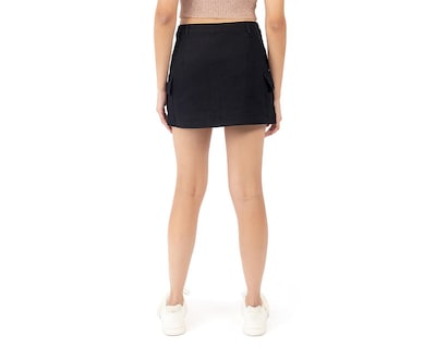 Foto 3 | Falda Corta Forever 21 con Bolsillos Cargo para Mujer