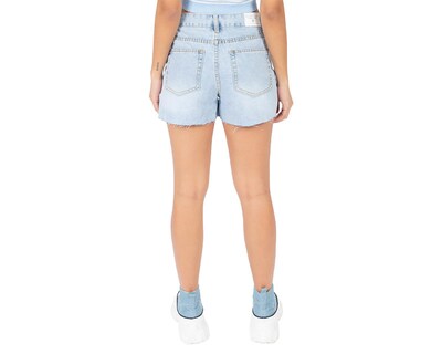 Foto 3 | Short Forever 21 Azul para Mujer