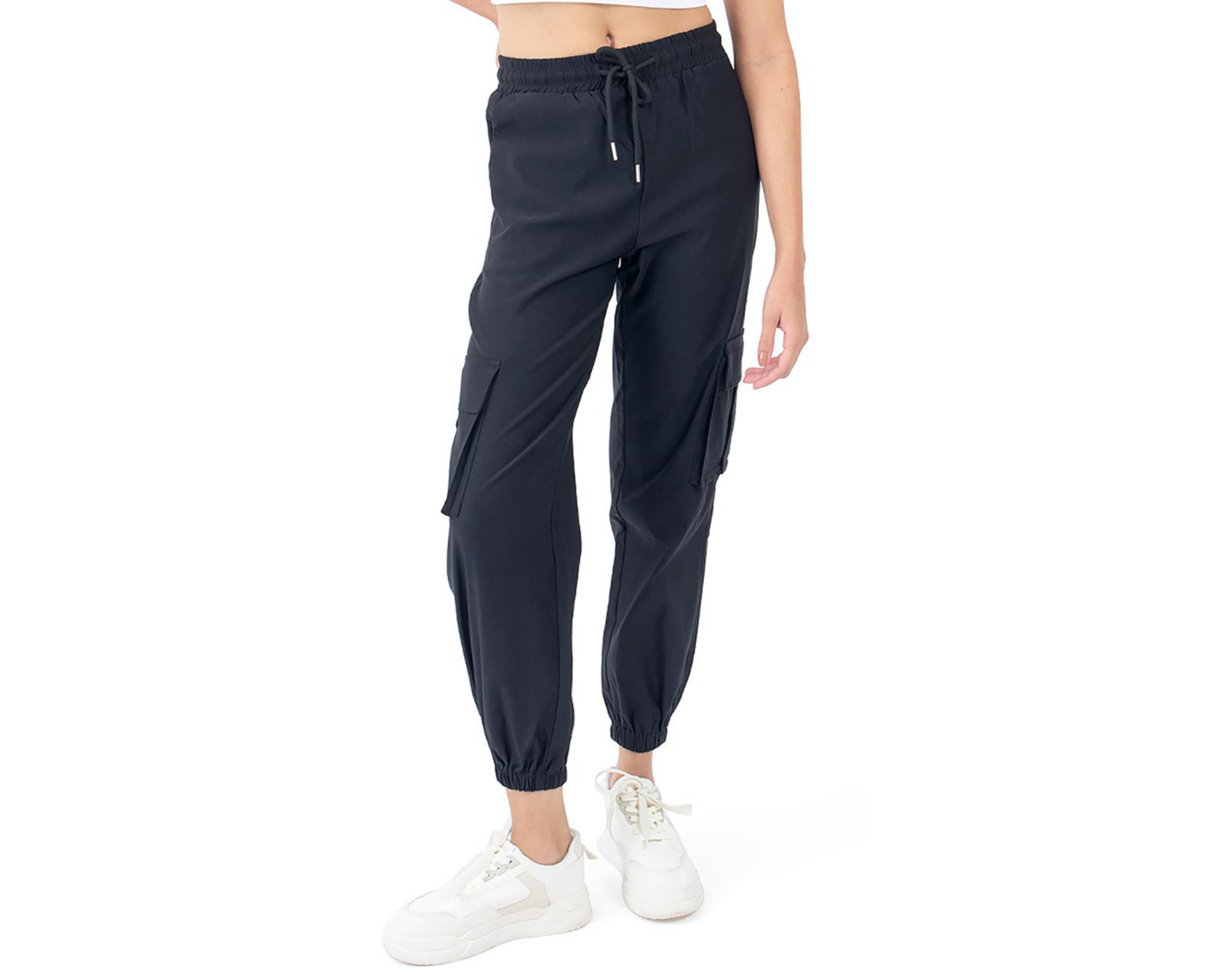 Jogger Forever 21 con Bolsas Cargo para Mujer