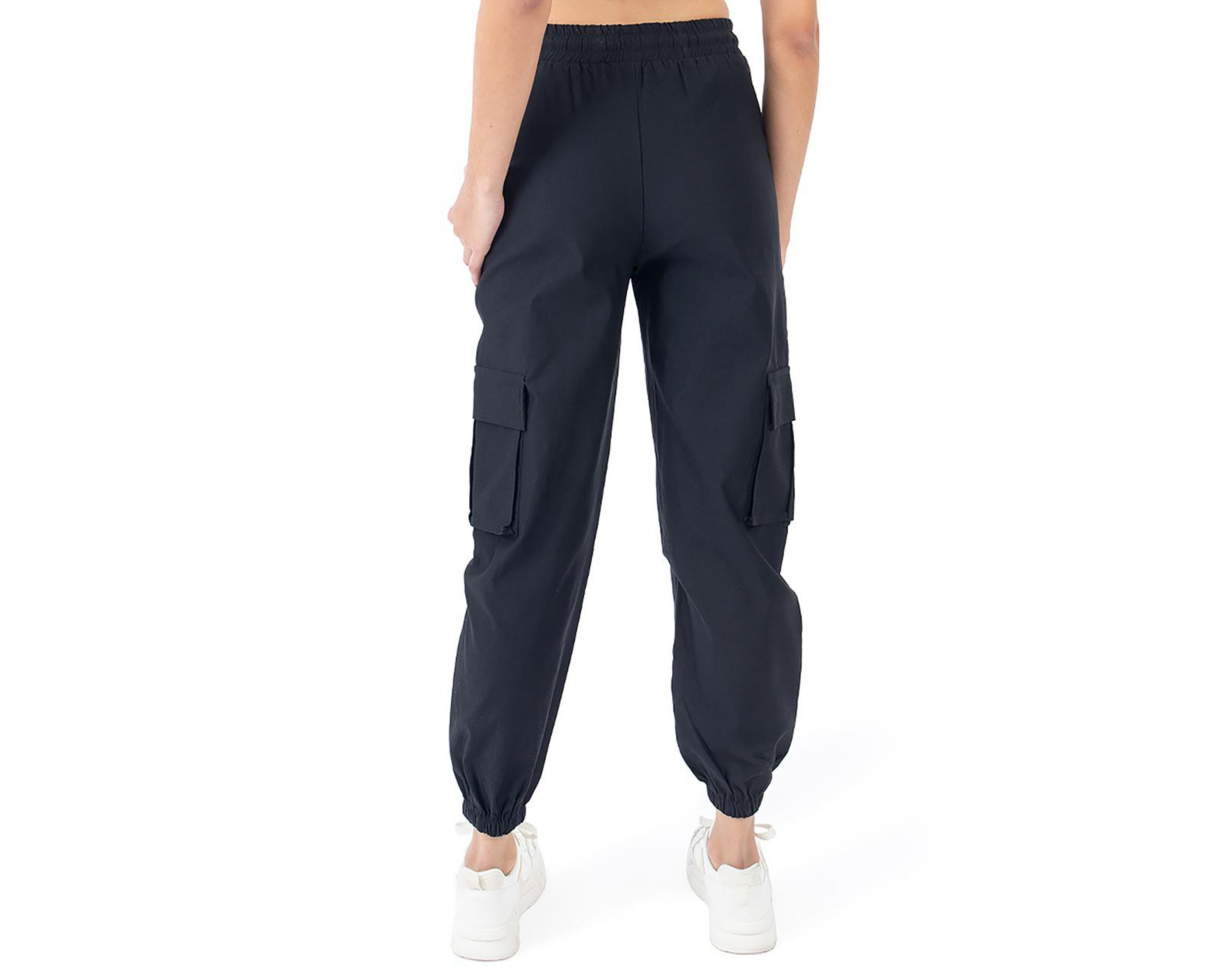 Foto 4 pulgar | Jogger Forever 21 con Bolsas Cargo para Mujer