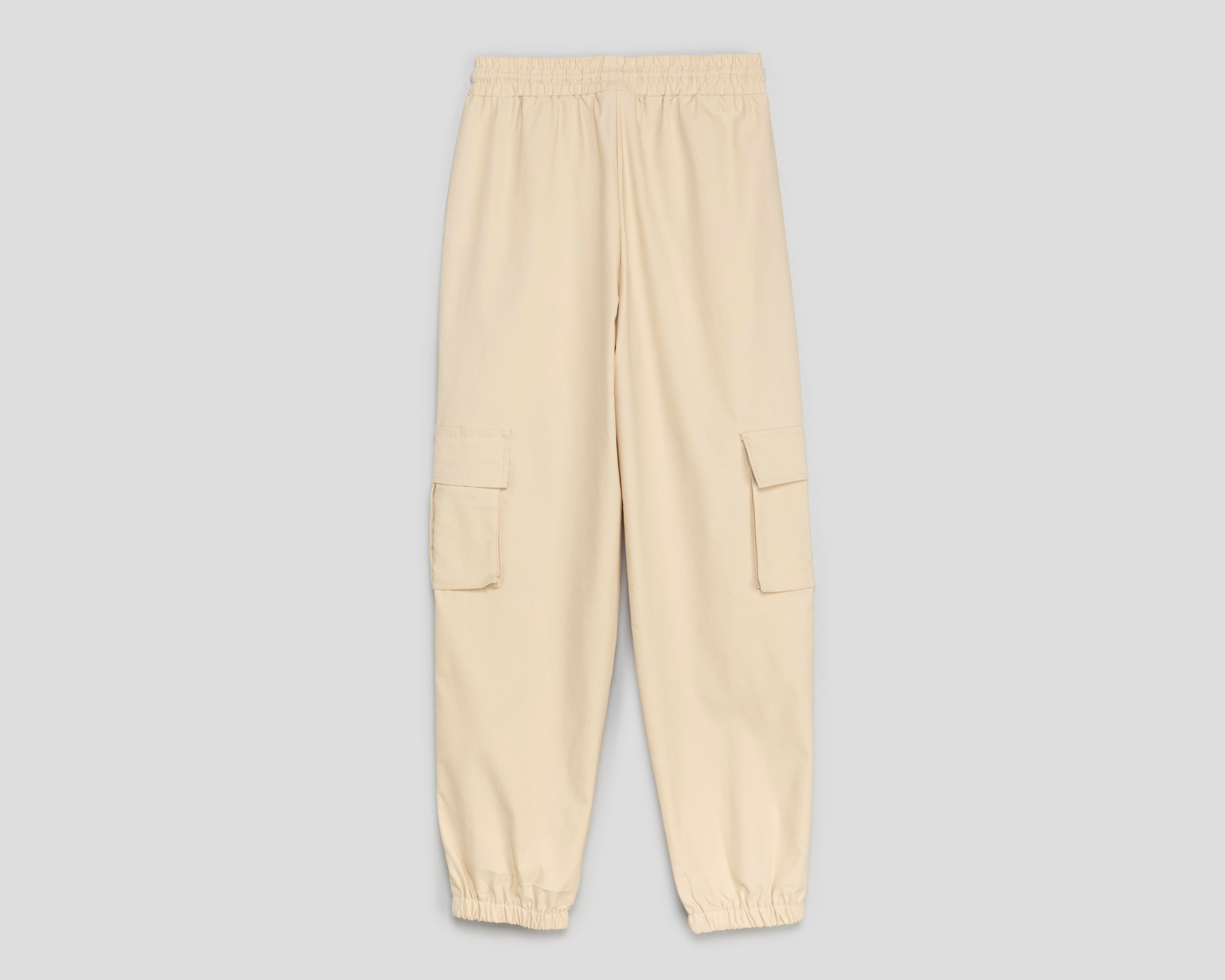 Foto 2 | Pantalón Cargo Forever 21 Caqui para Mujer