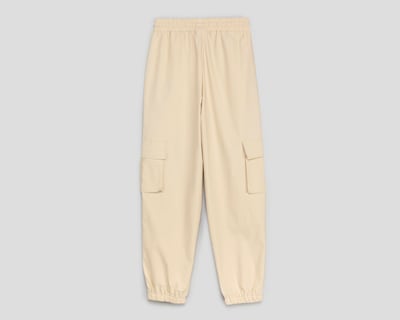 Foto 2 | Pantalón Cargo Forever 21 Caqui para Mujer