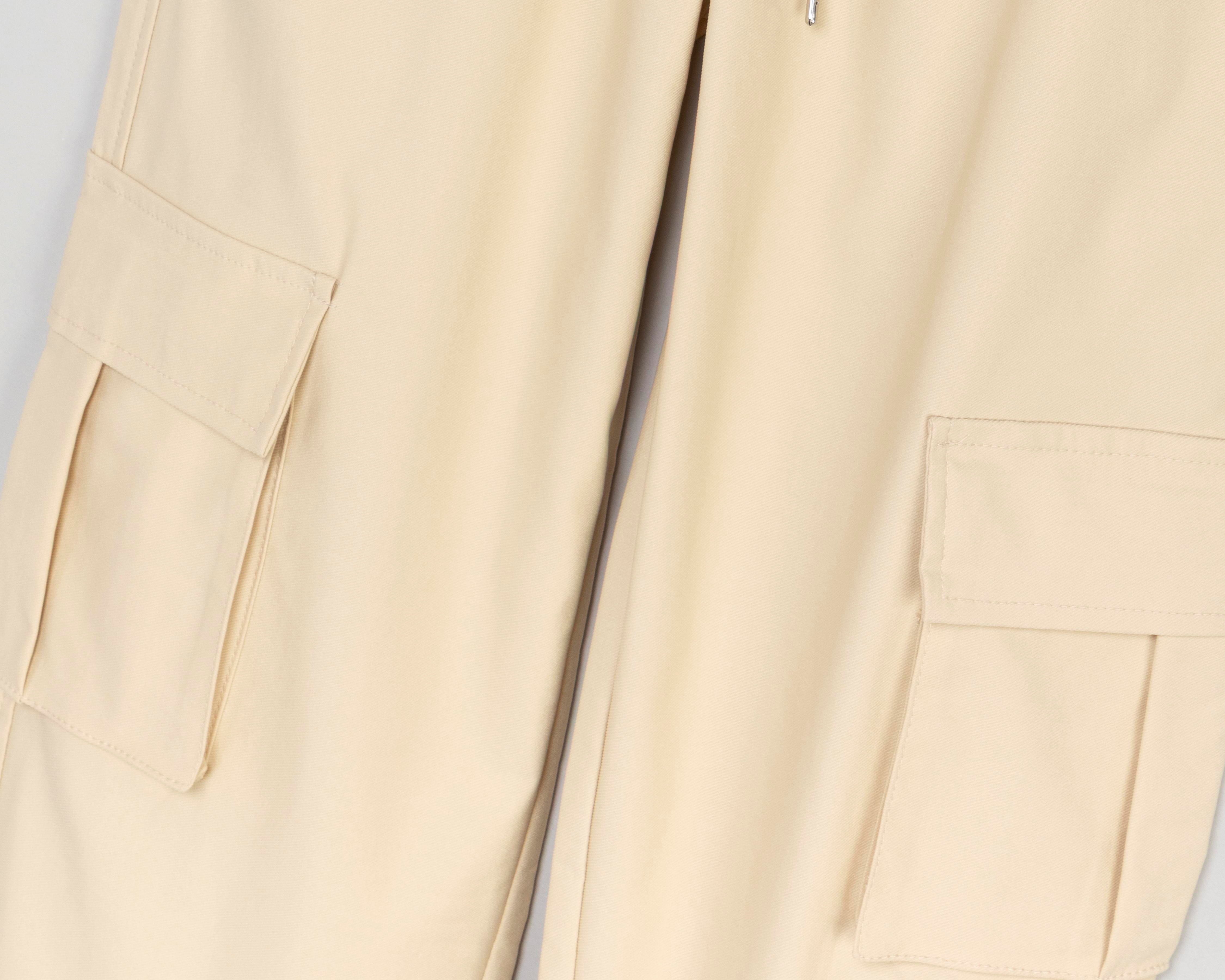 Foto 4 pulgar | Pantalón Cargo Forever 21 Caqui para Mujer
