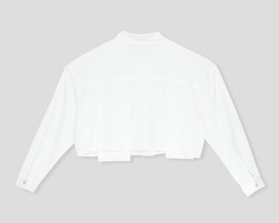 Foto 2 | Blusa Blanca Forever 21 para Mujer