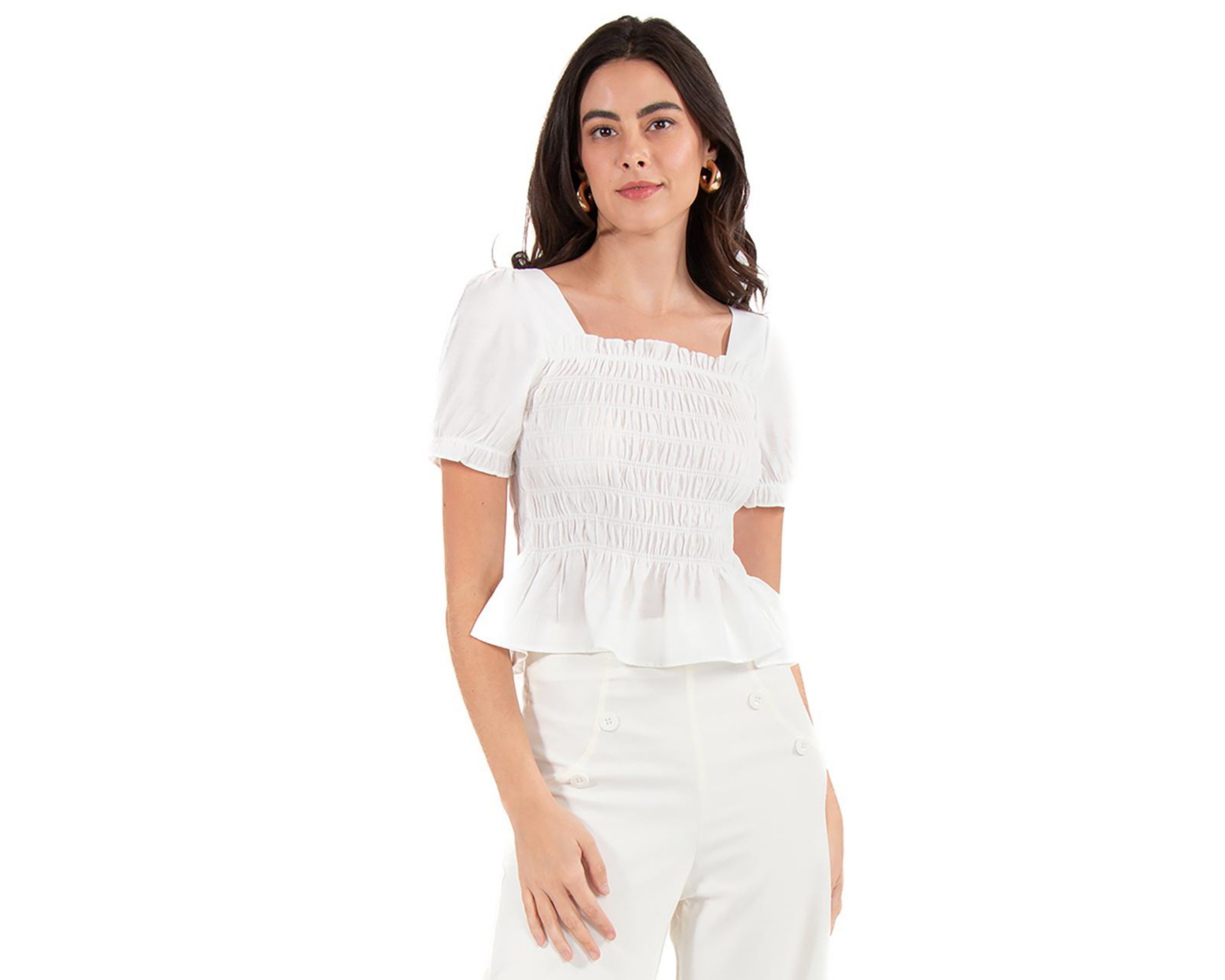 Foto 1 | Blusa Forever 21 Manga Corta para Mujer