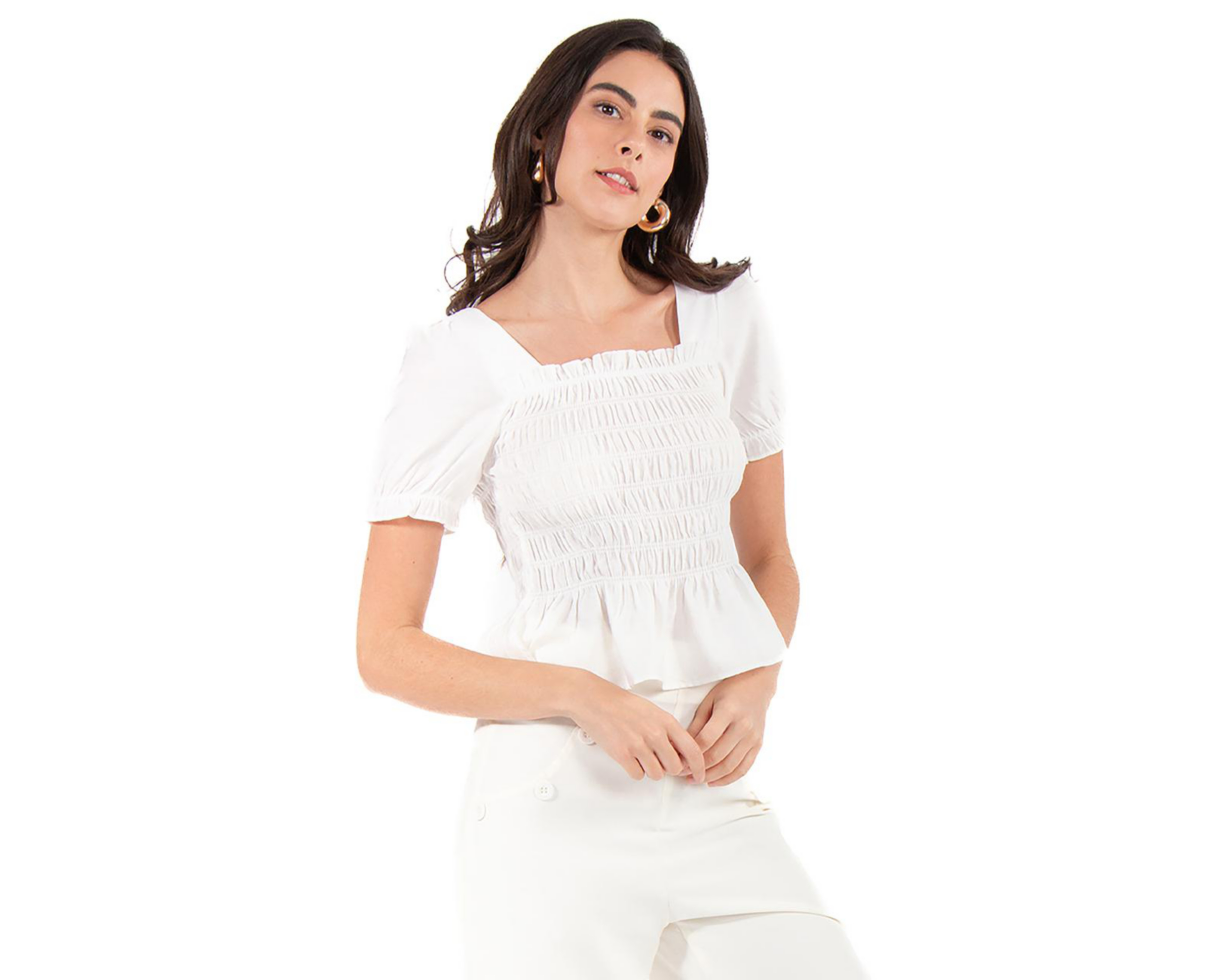 Foto 3 pulgar | Blusa Forever 21 Manga Corta para Mujer