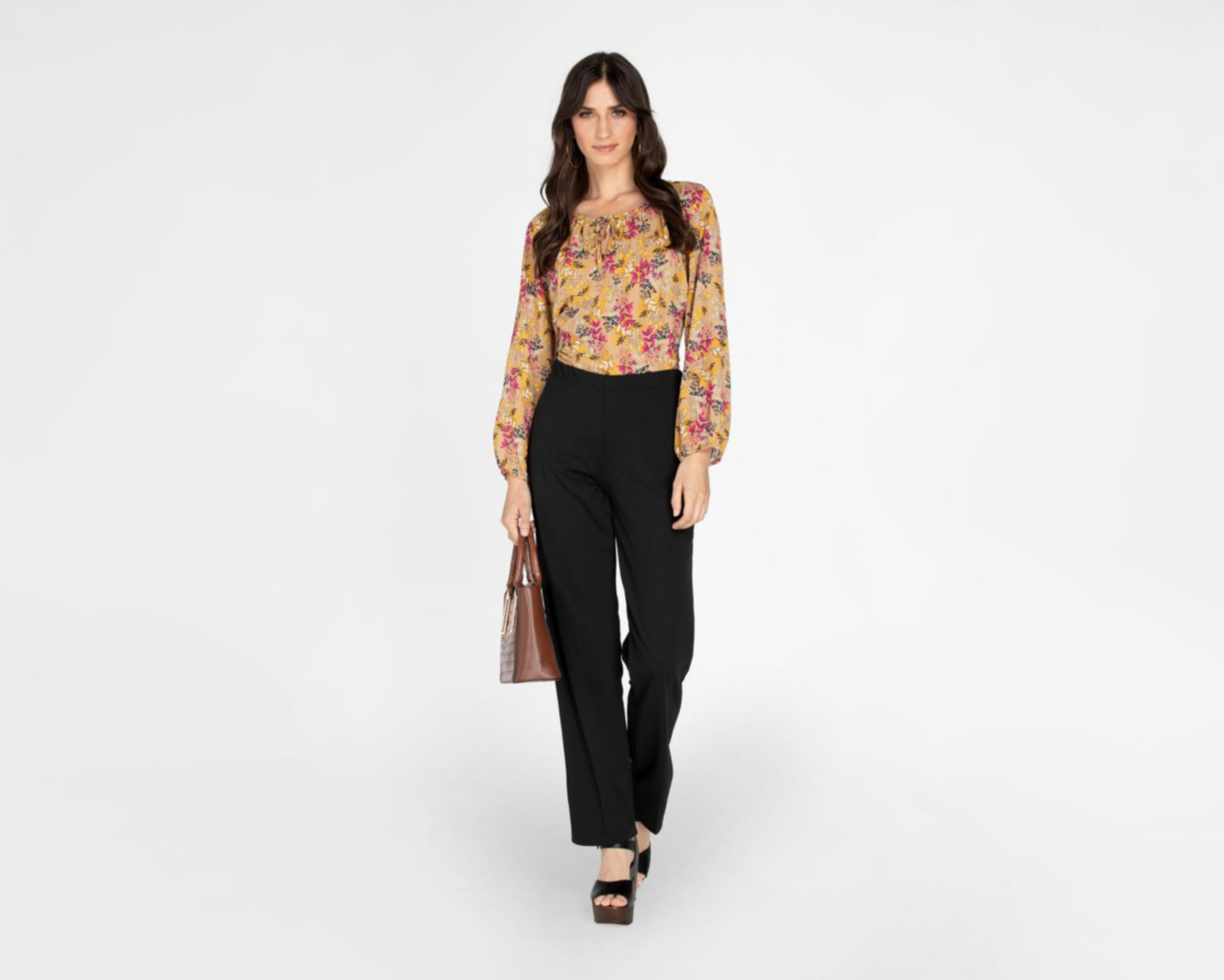 Foto 2 | Pantalón de Vestir Lady Sun Negro
