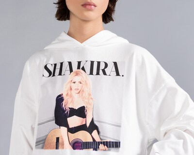 Foto 4 | Sudadera de Algodón con Capucha Shakira para Mujer