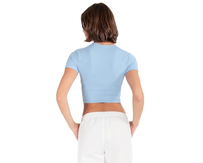 Foto 3 | Crop Top Forever 21 Azul para Mujer