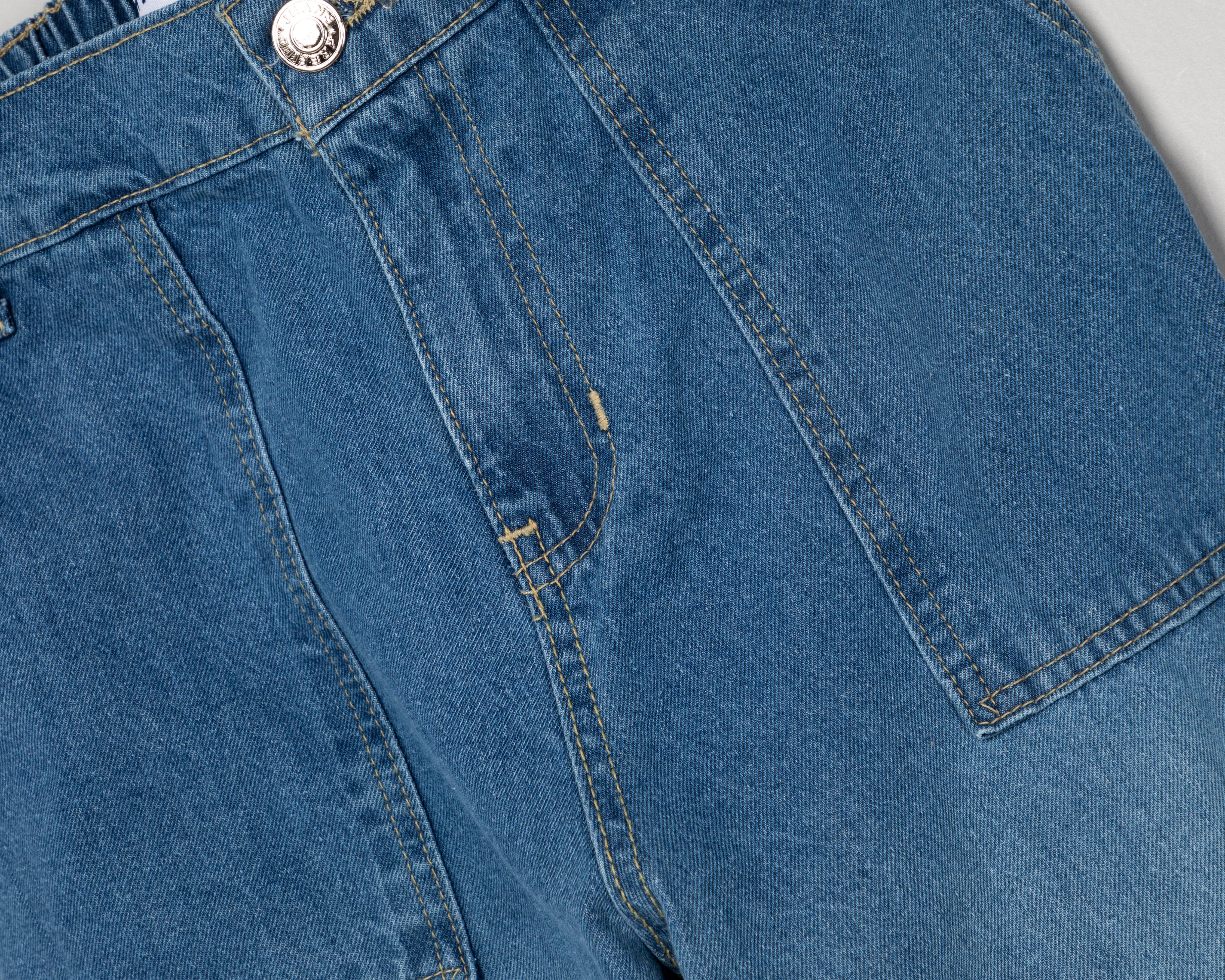 Foto 4 pulgar | Jeans Wide Leg Refill para Mujer