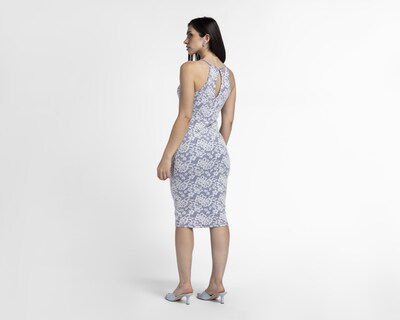 Foto 3 | Vestido Paper Crane Casual con Tirantes Estampado Floral