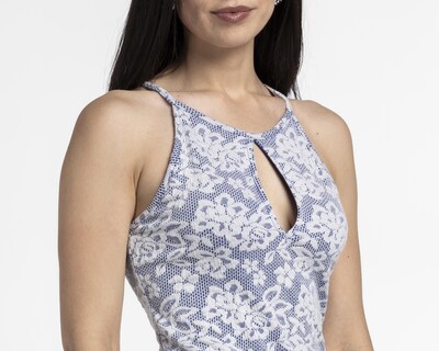 Foto 4 | Vestido Paper Crane Casual con Tirantes Estampado Floral
