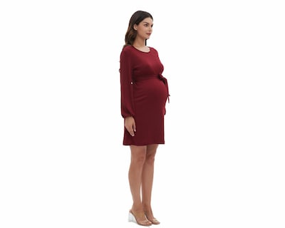 Foto 3 | Vestido de Maternidad Meirius Manga Larga
