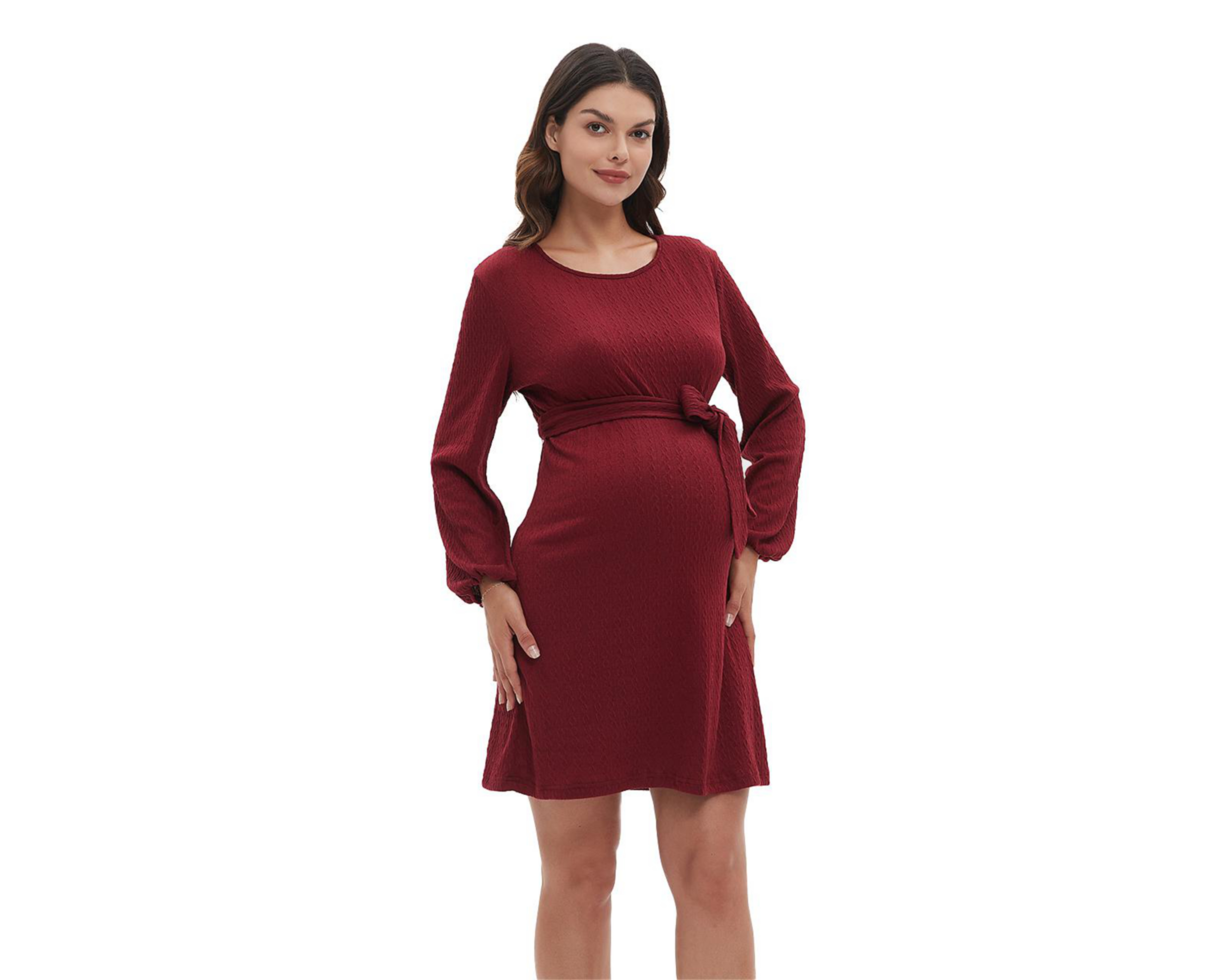 Foto 5 | Vestido de Maternidad Meirius Manga Larga