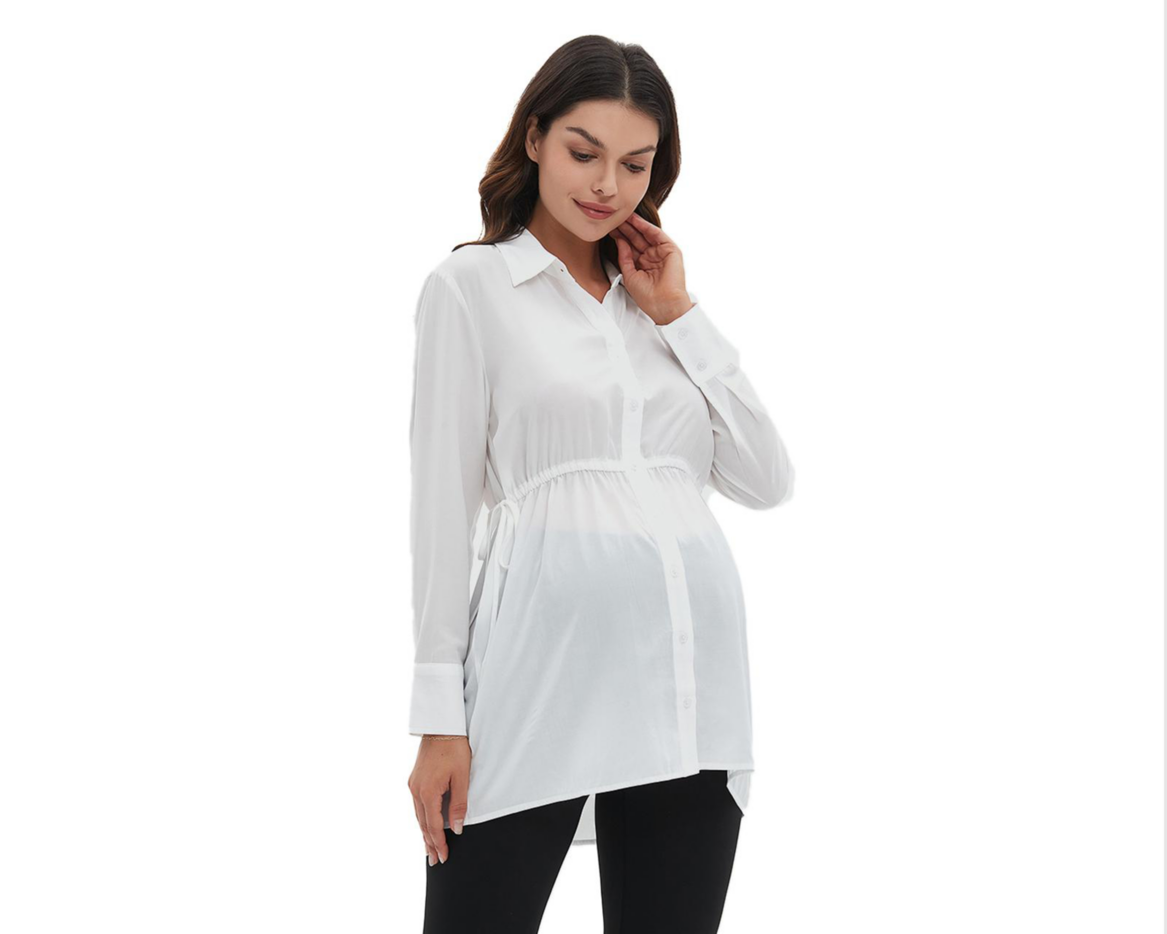 Foto 5 pulgar | Blusa de Maternidad Meirius Manga Larga