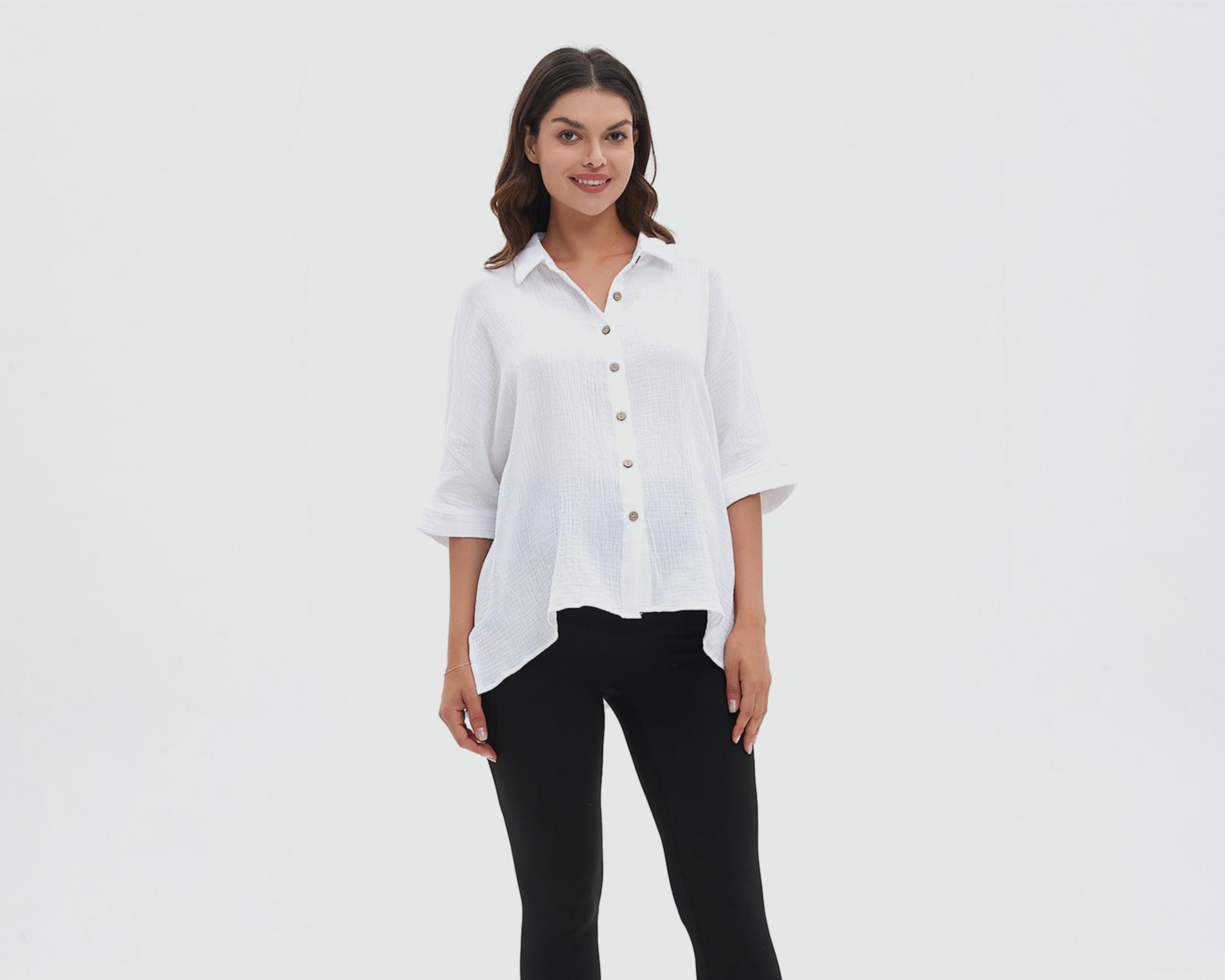 Blusa de Maternidad Meirius Manga 3/4