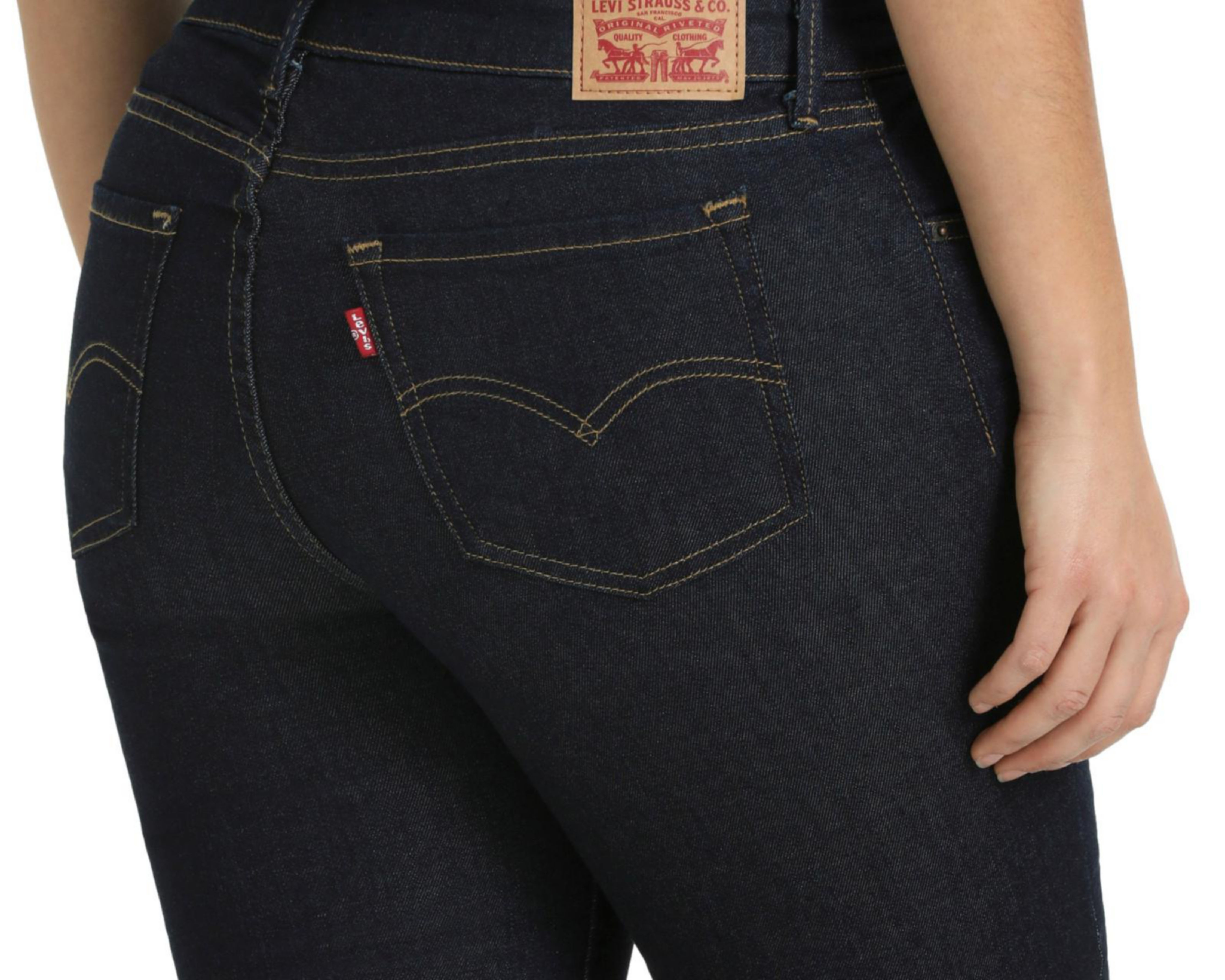 Foto 5 pulgar | Jeans Levi's 711 Skinny Fit Azul