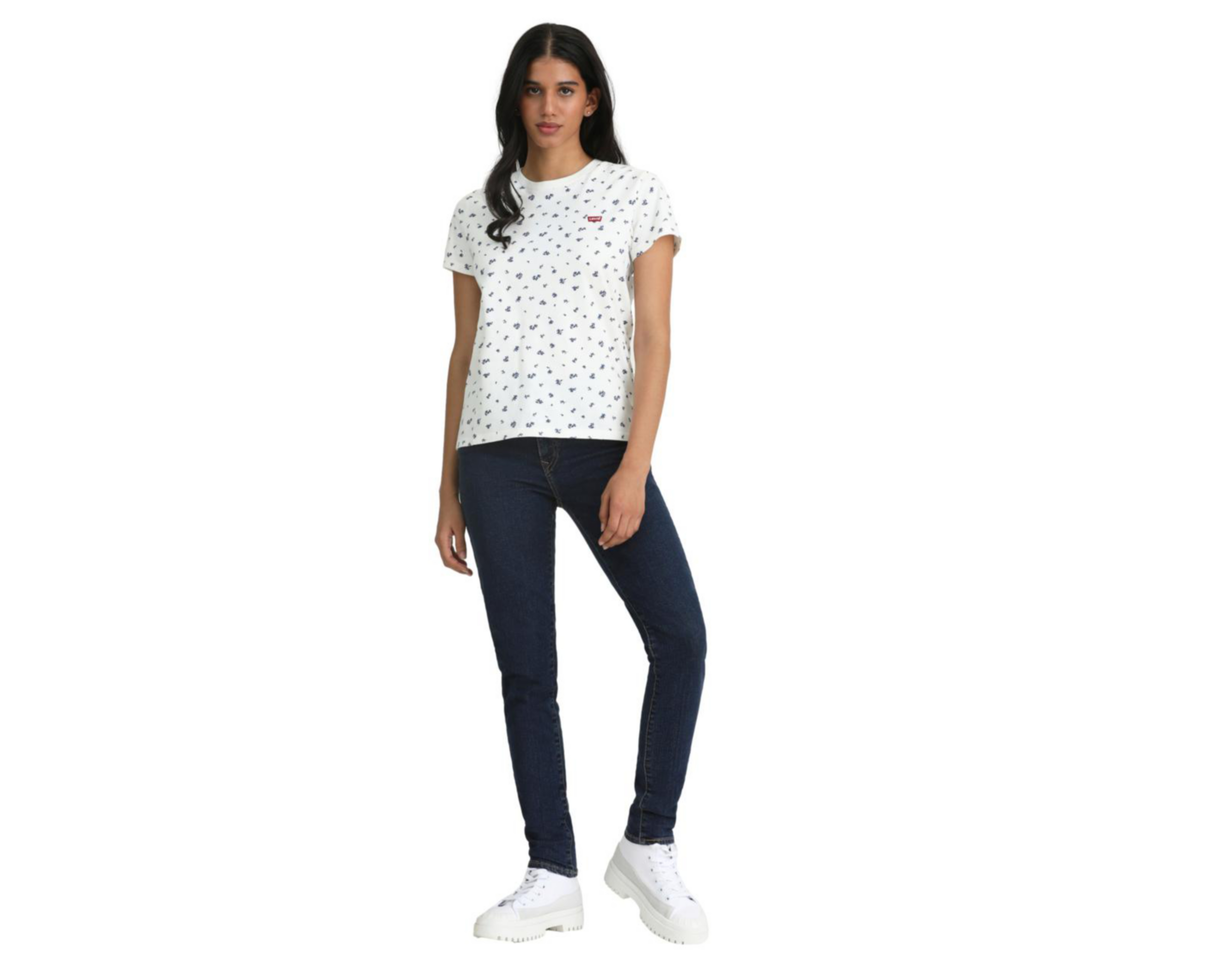 Foto 4 | Jeans Skinny Levi's 711 para Mujer