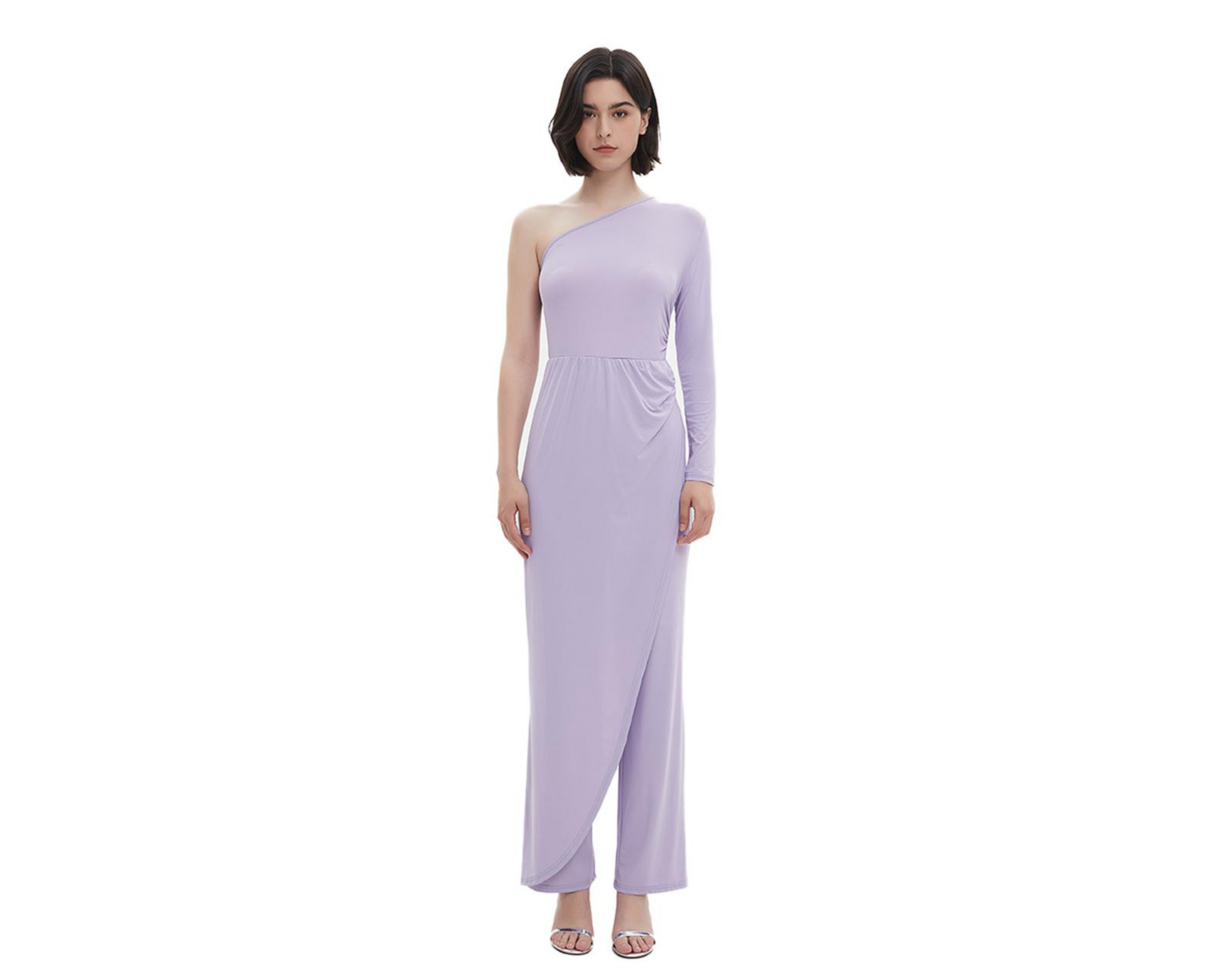 Foto 1 | Jumper Formal Meirius Lila con Hombro Descubierto