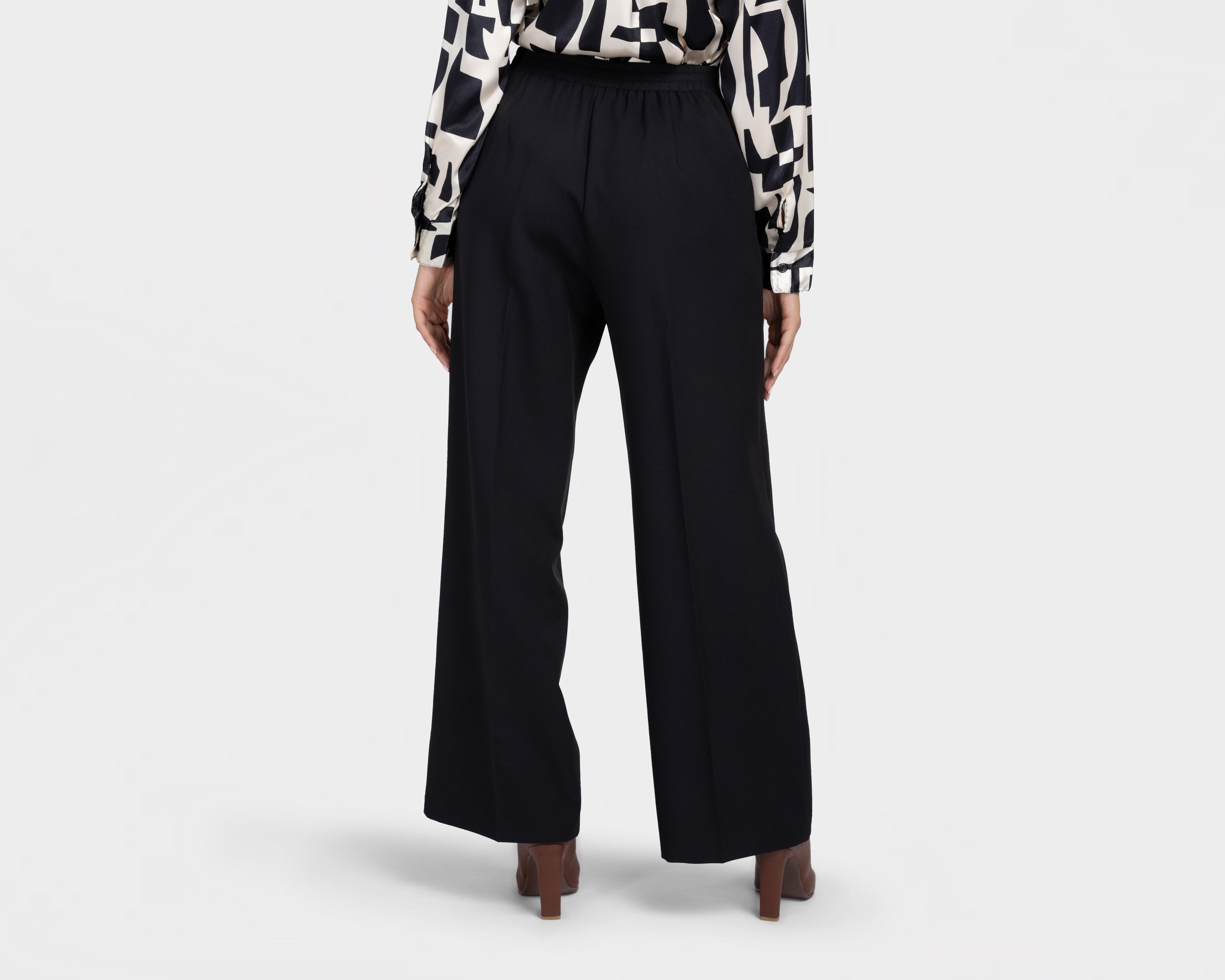 Foto 4 pulgar | Pantalón de Vestir Sahara Negro para Mujer