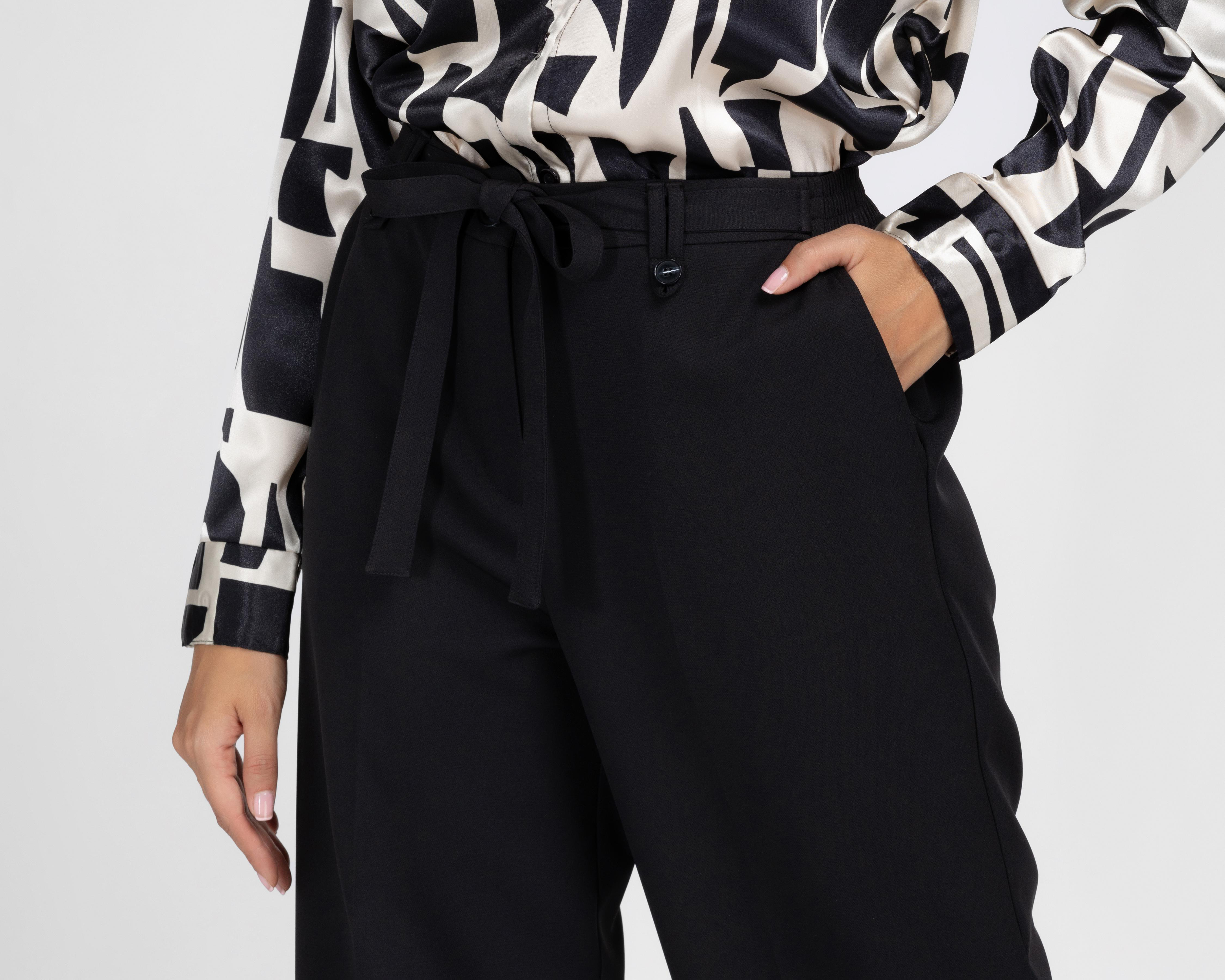 Foto 5 pulgar | Pantalón de Vestir Sahara Negro para Mujer