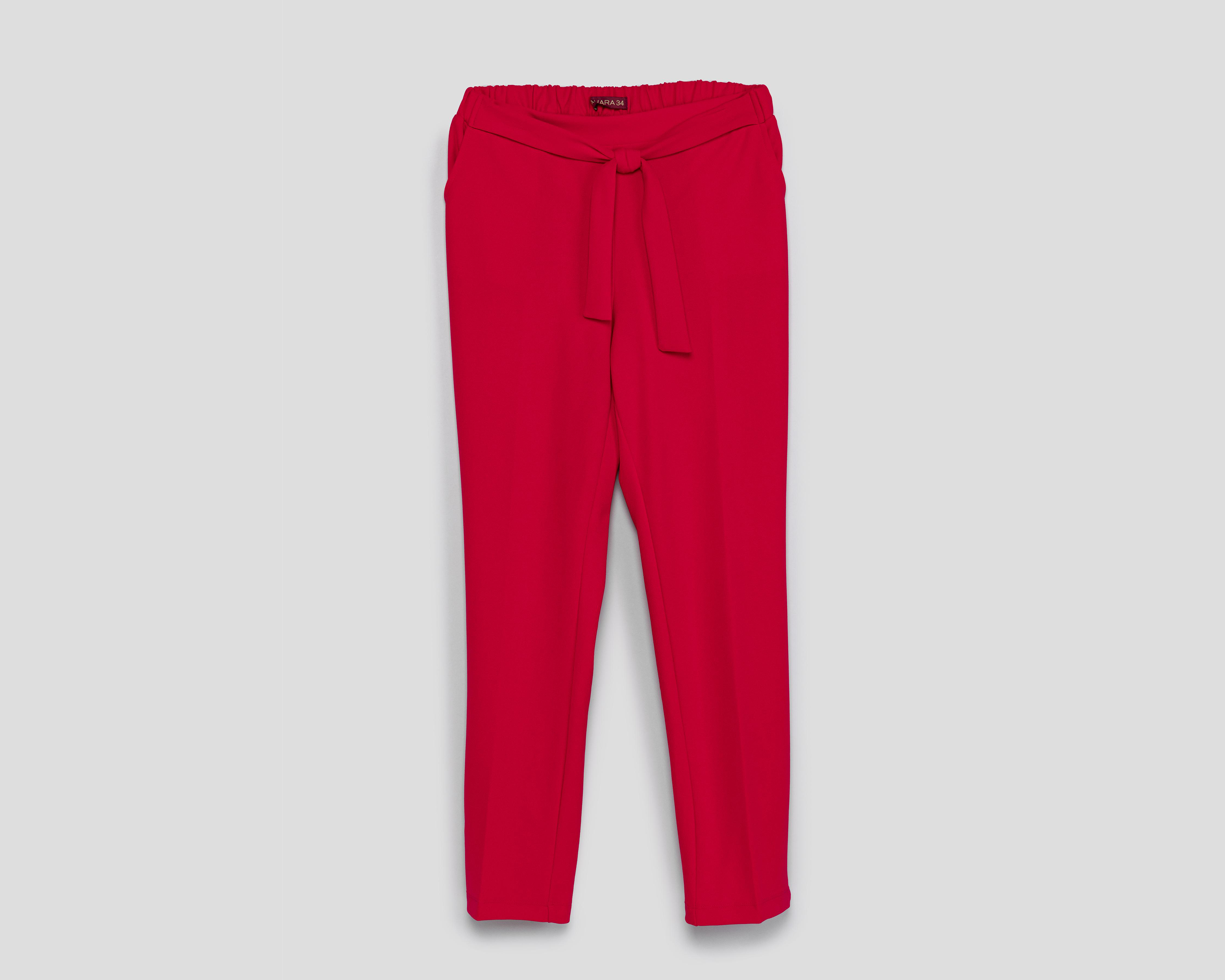 Pantalón de Vestir Sahara con Lazo para Mujer