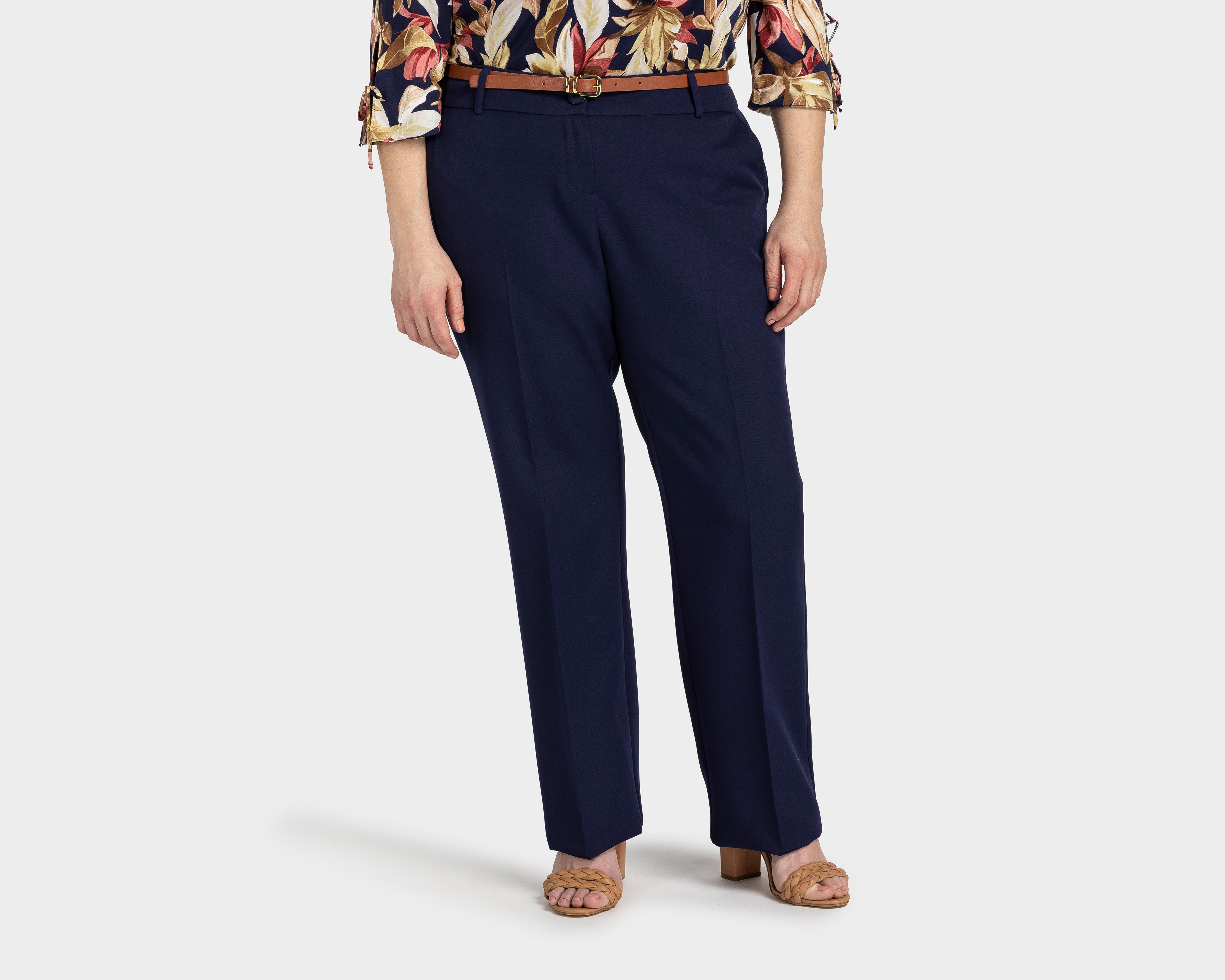 Foto 5 pulgar | Pantalón de Vestir Sahara con Cinturón para Mujer