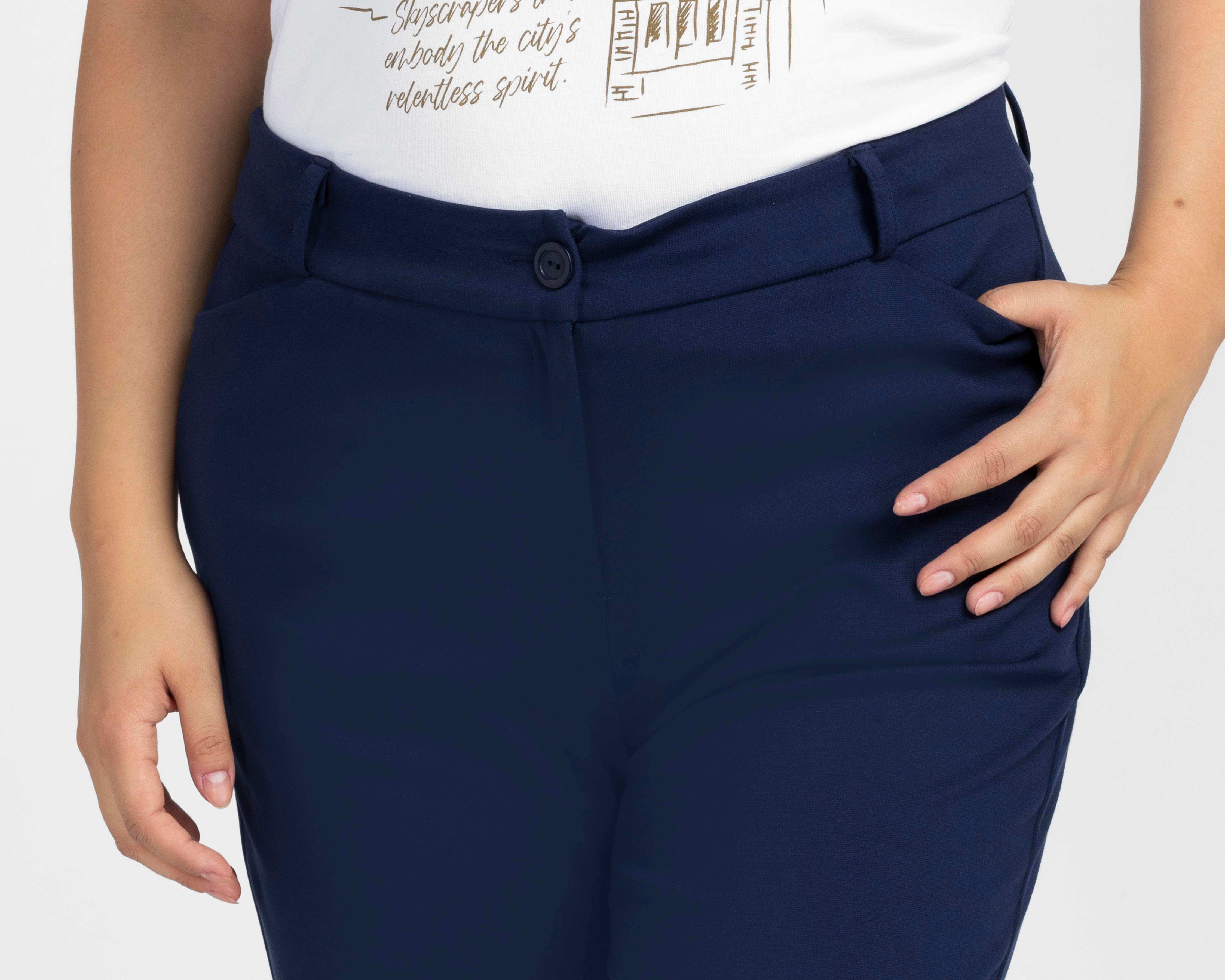 Foto 5 pulgar | Pantalón de Vestir Sahara Tiro Alto para Mujer