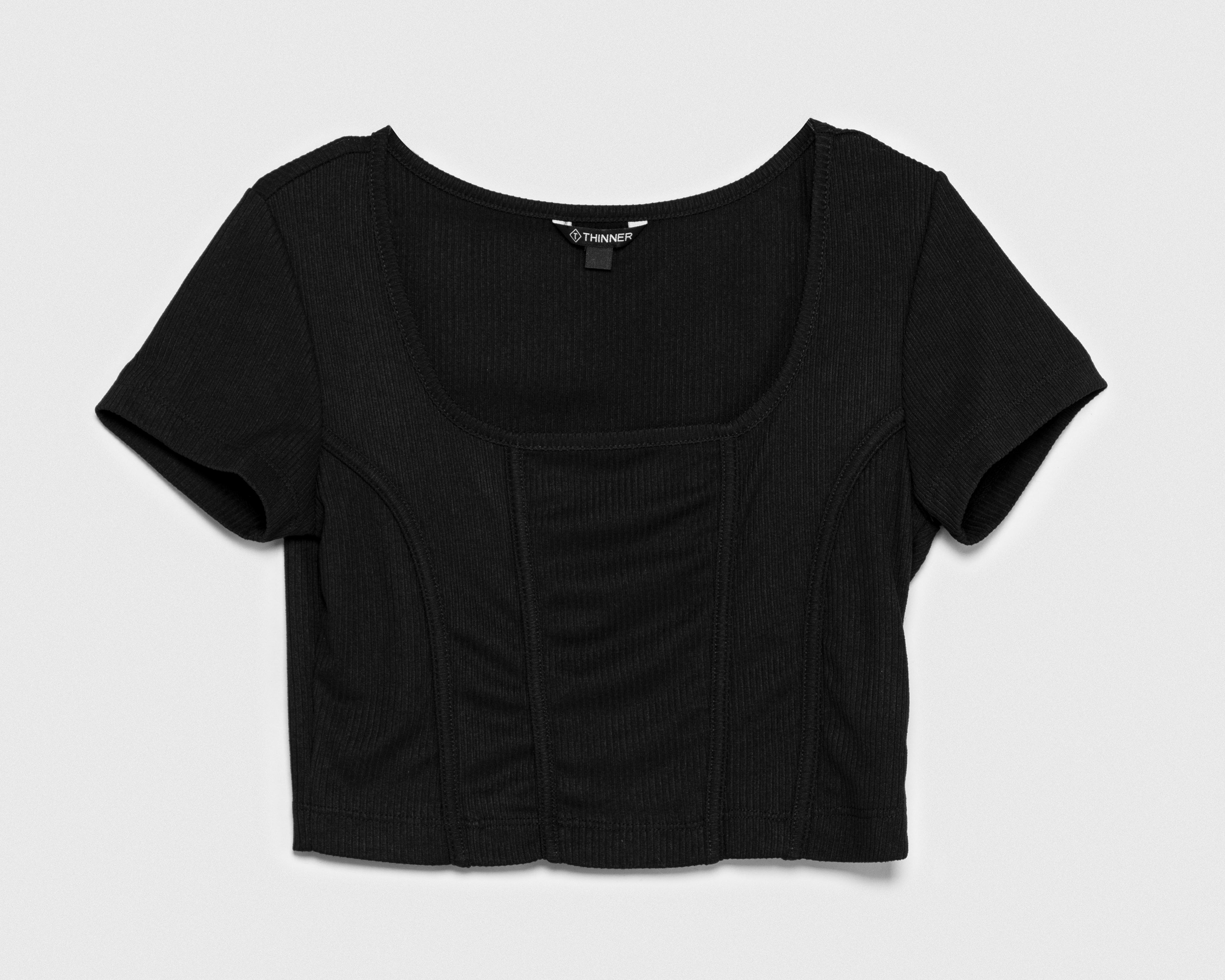 Crop Top Thinner Tipo Corset para Mujer