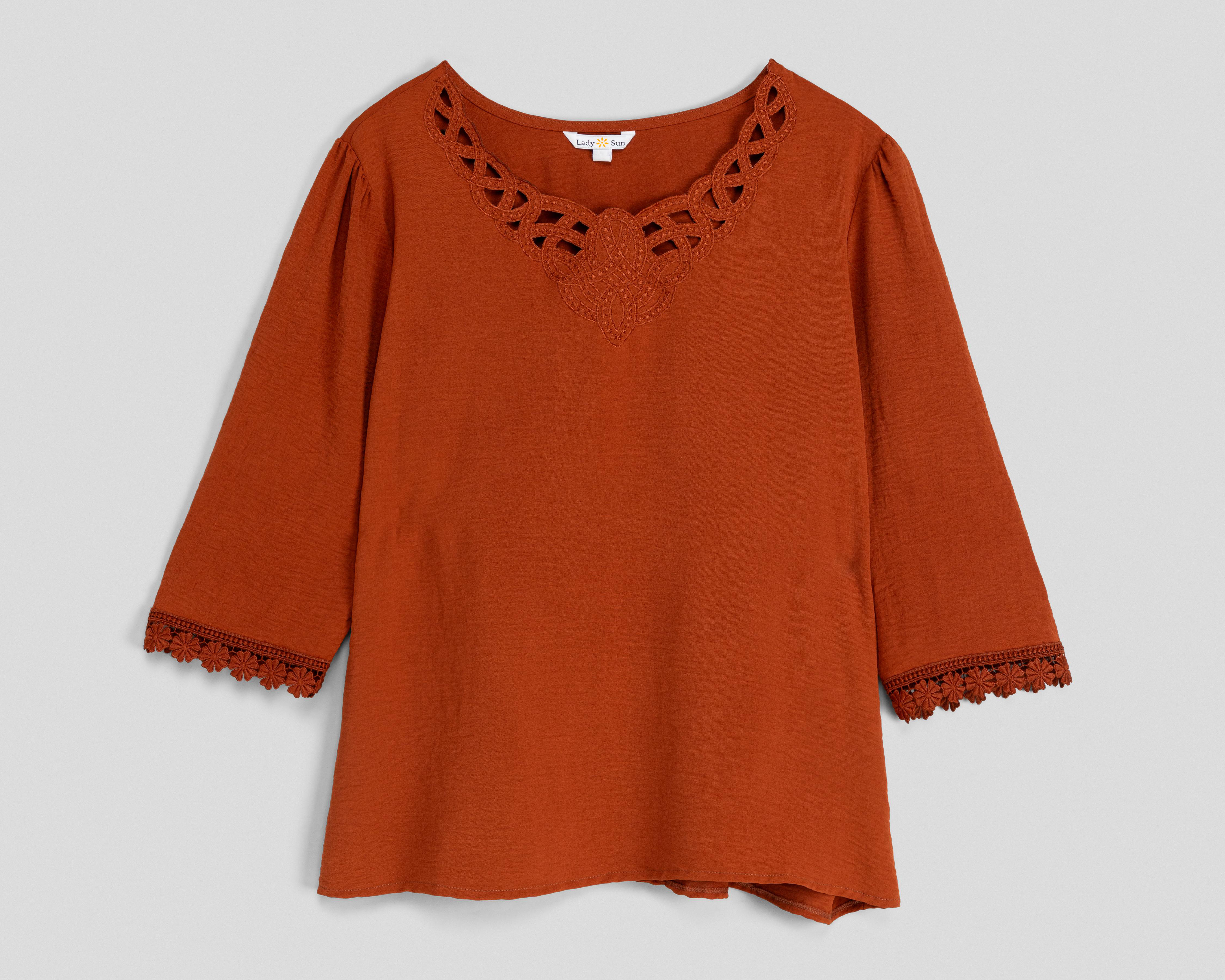 Foto 4 pulgar | Blusa Lady Sun Chedrón para Mujer