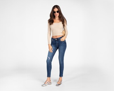 Foto 2 | Jeans Skinny Refill para Mujer