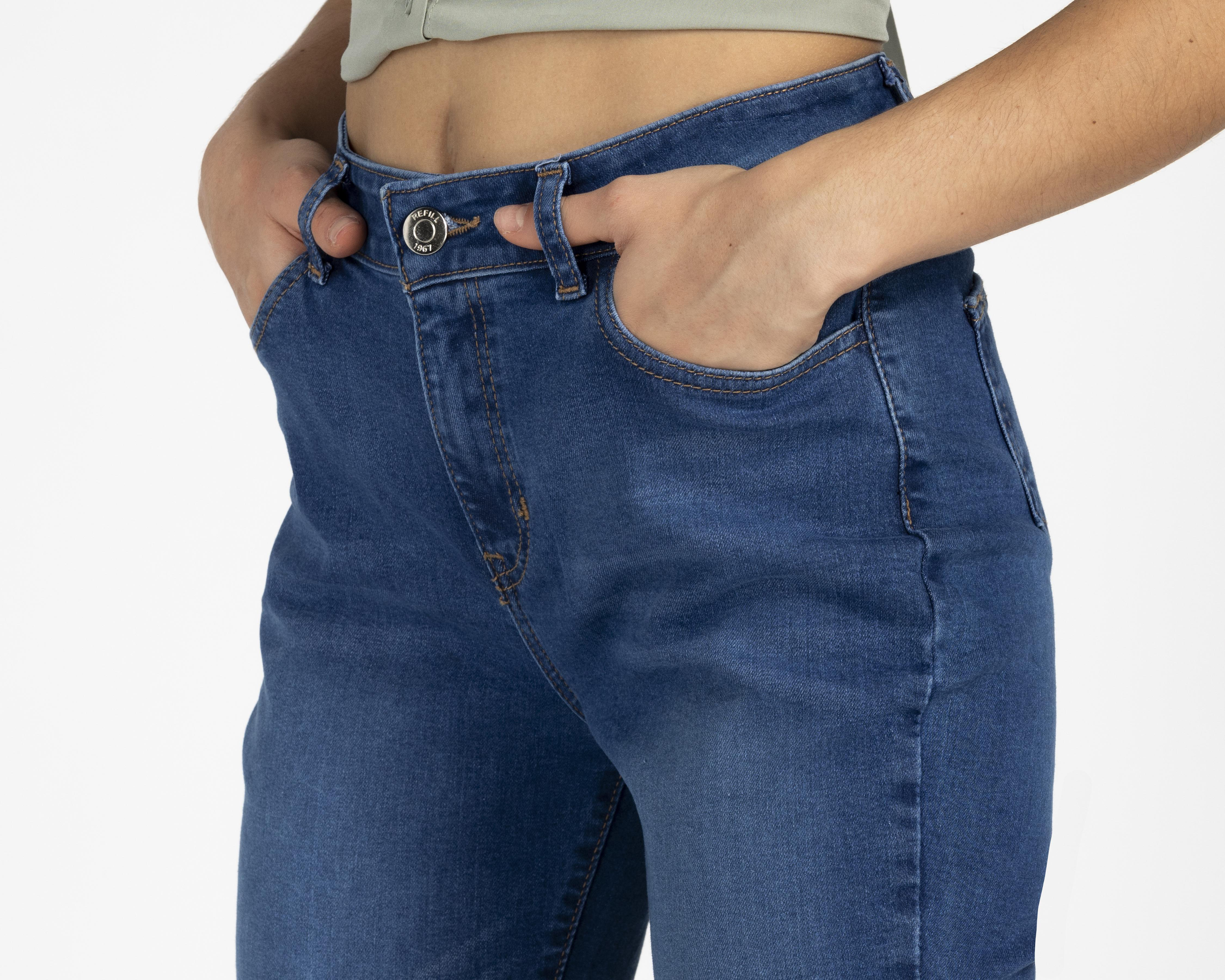 Foto 5 pulgar | Jeans Flare Refill para Mujer