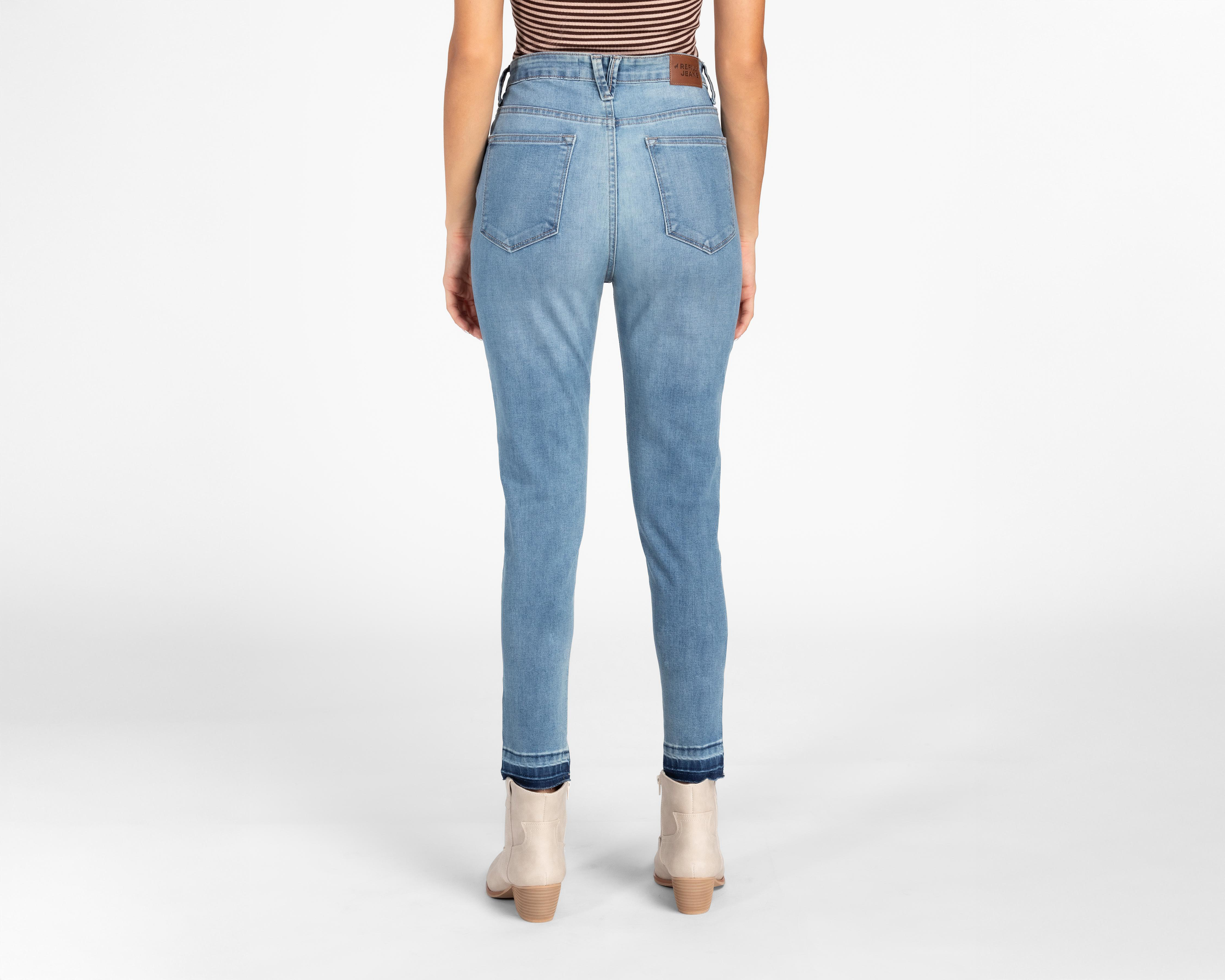 Foto 4 pulgar | Jeans Skinny Refill para Mujer