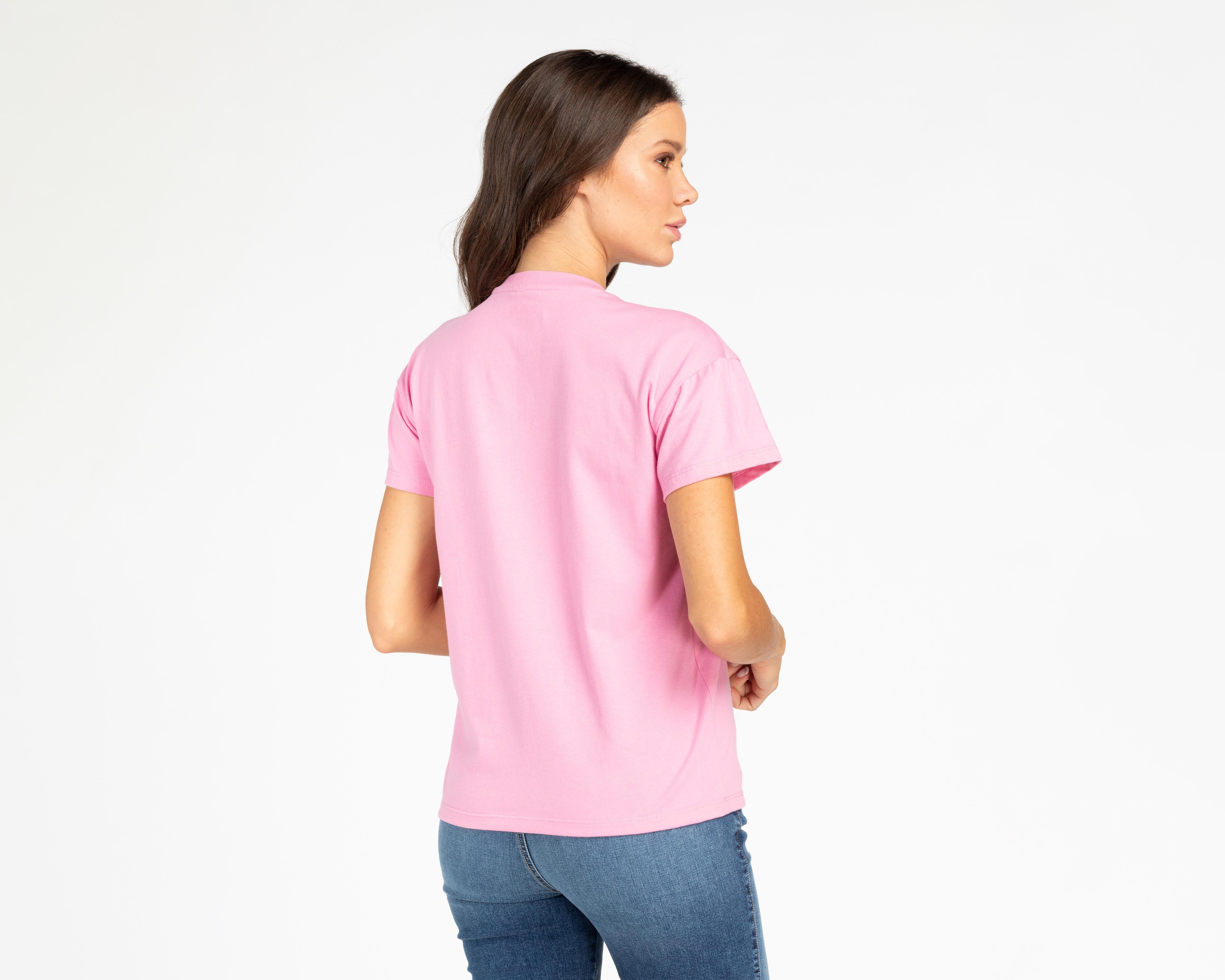 Foto 3 pulgar | Playera Peanuts Manga Corta para Mujer