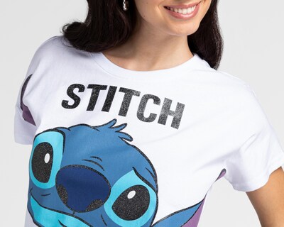 Foto 3 | Playera Disney Estampada para Mujer