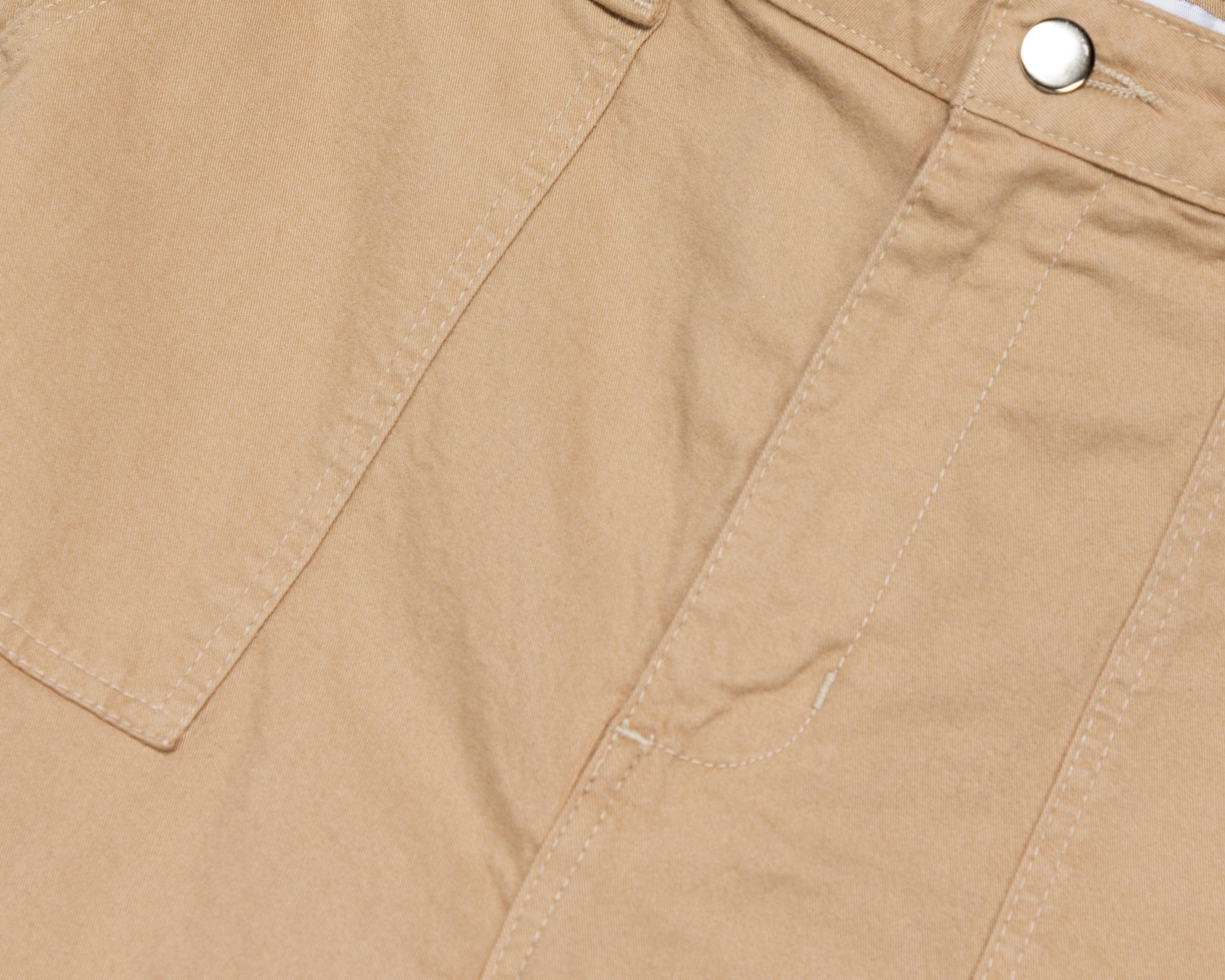 Foto 4 pulgar | Pantalón Cargo Refill Beige para Mujer