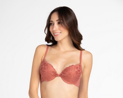 Foto 2 | Brasier con Encaje Carnival Copa Completa para Mujer 2 Pack