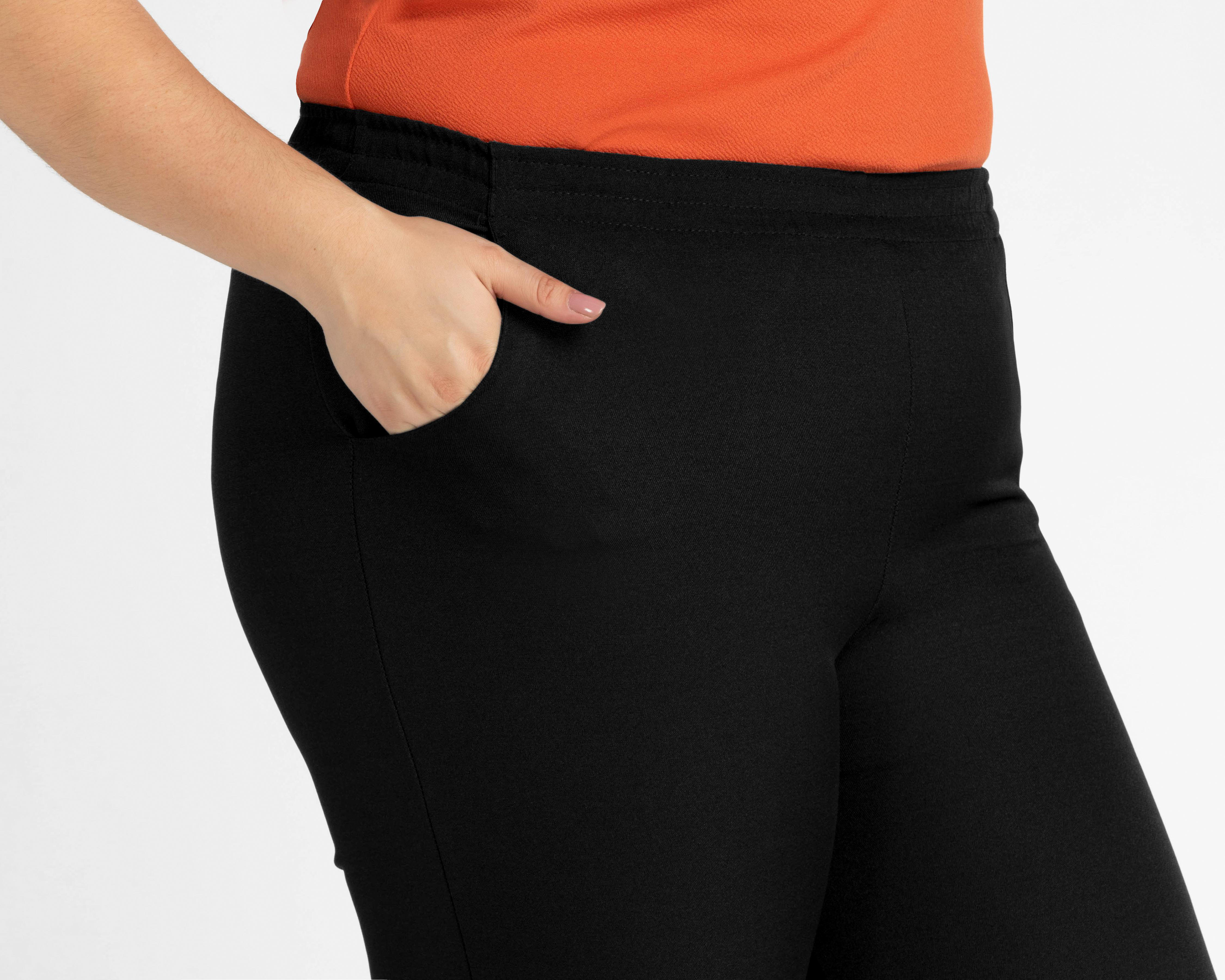 Foto 5 pulgar | Pantalón de Vestir Sahara Cintura Elástica