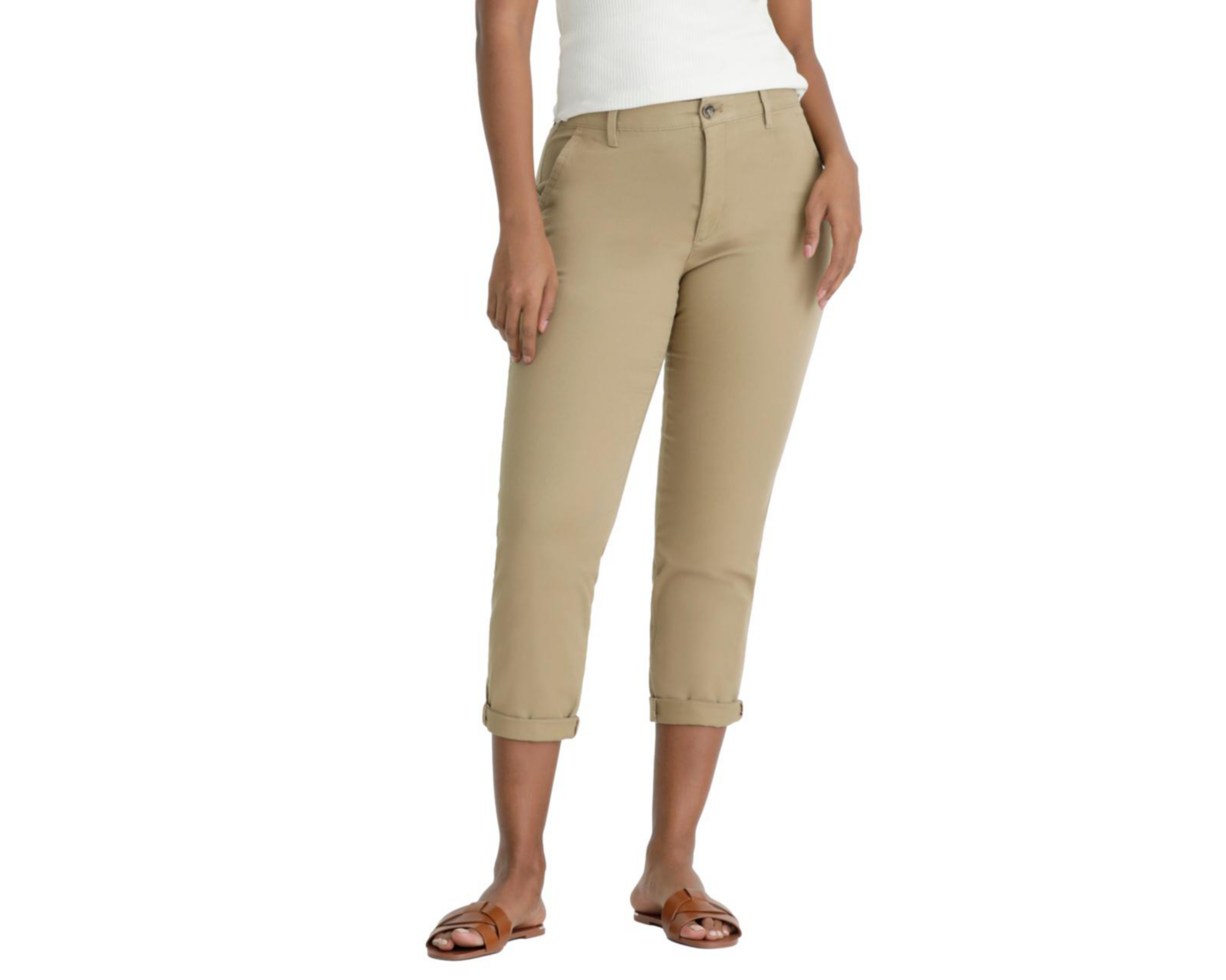 Pantalón de Vestir Dockers Caqui para Mujer