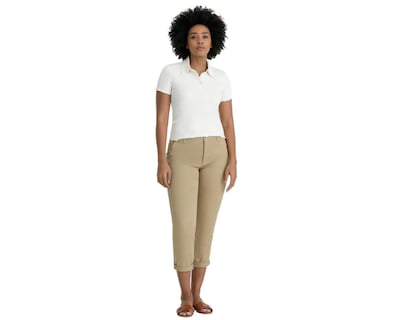 Foto 5 | Pantalón de Vestir Dockers Caqui para Mujer