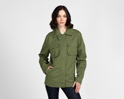 Foto 1 | Chamarra Verde Dockers para Mujer