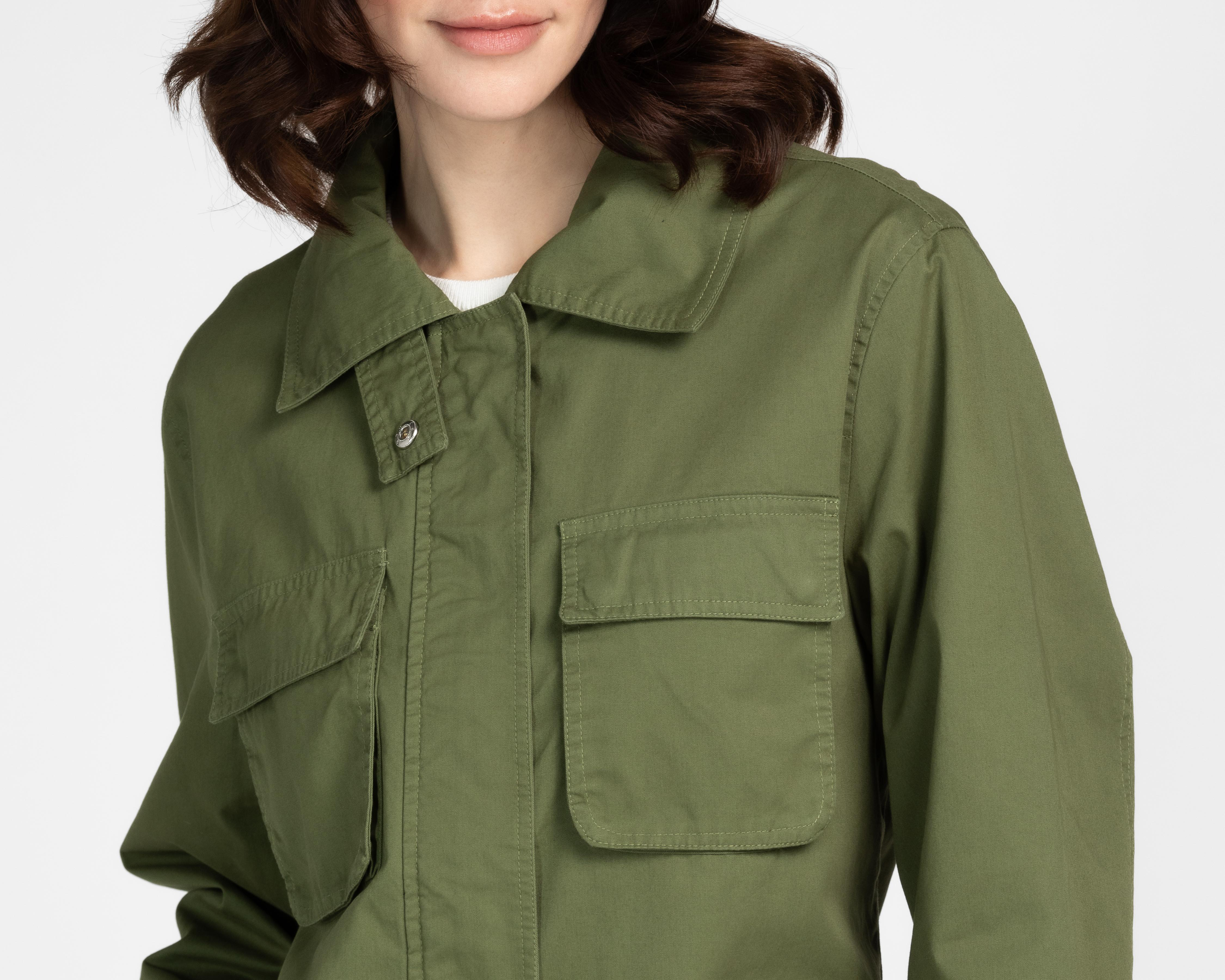 Foto 4 | Chamarra Verde Dockers para Mujer